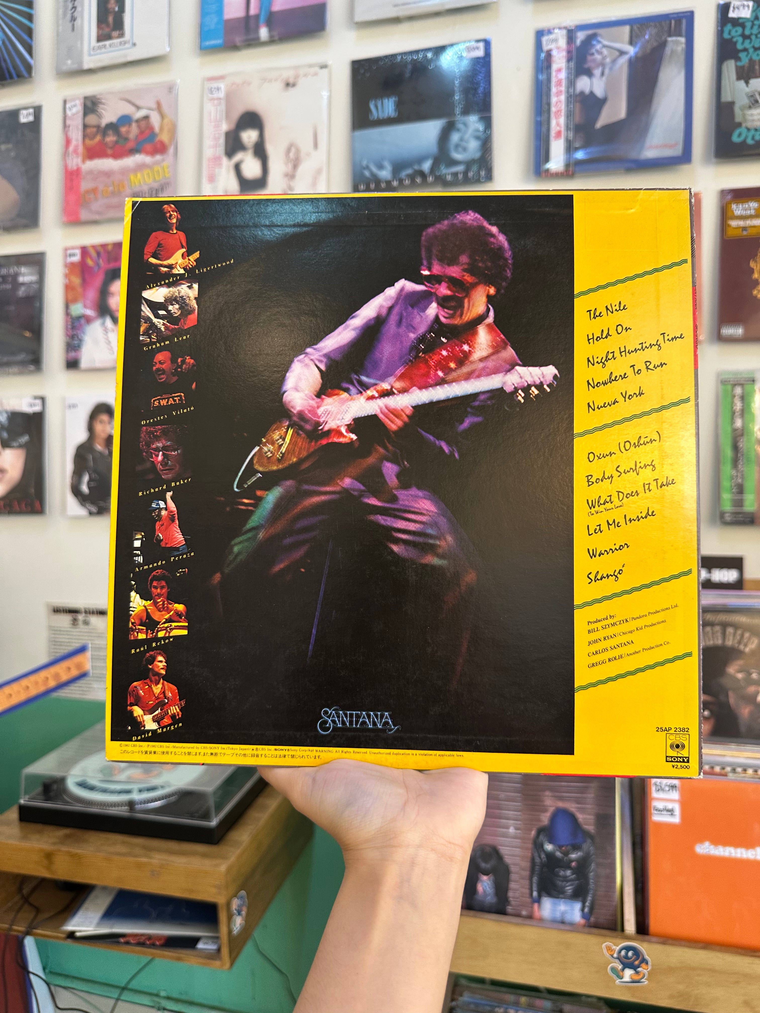 Santana – Shango (JPN-1982)