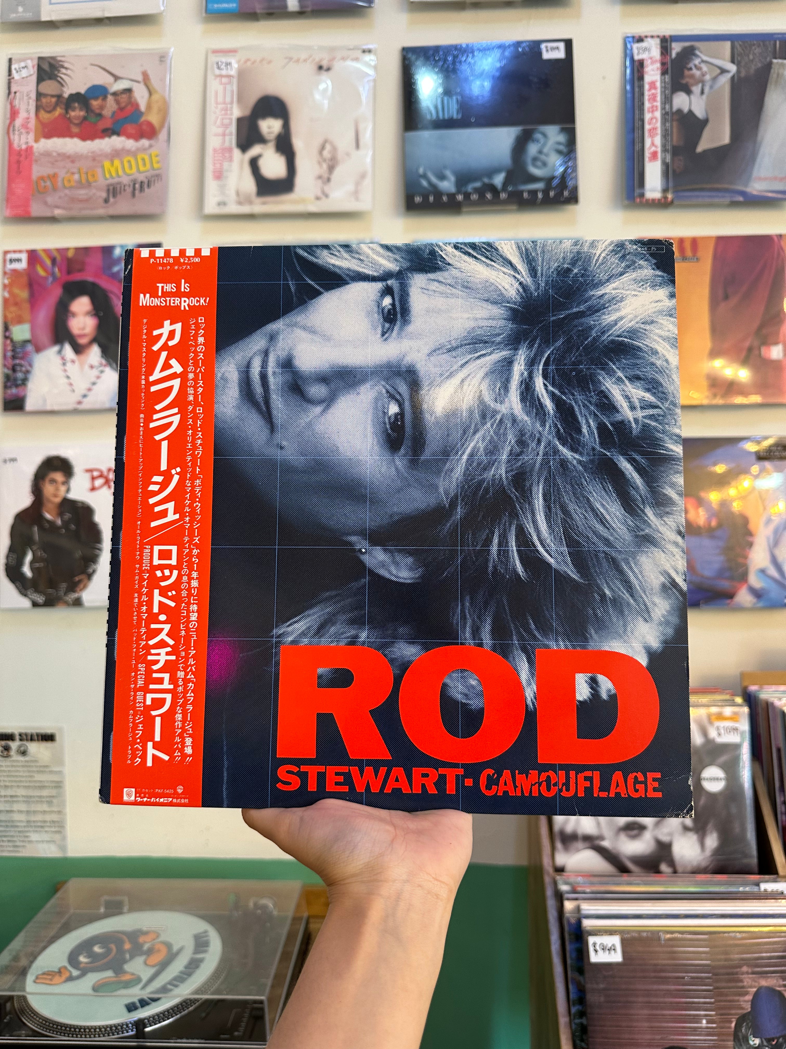Rod Stewart – Camouflage (JP-1984)