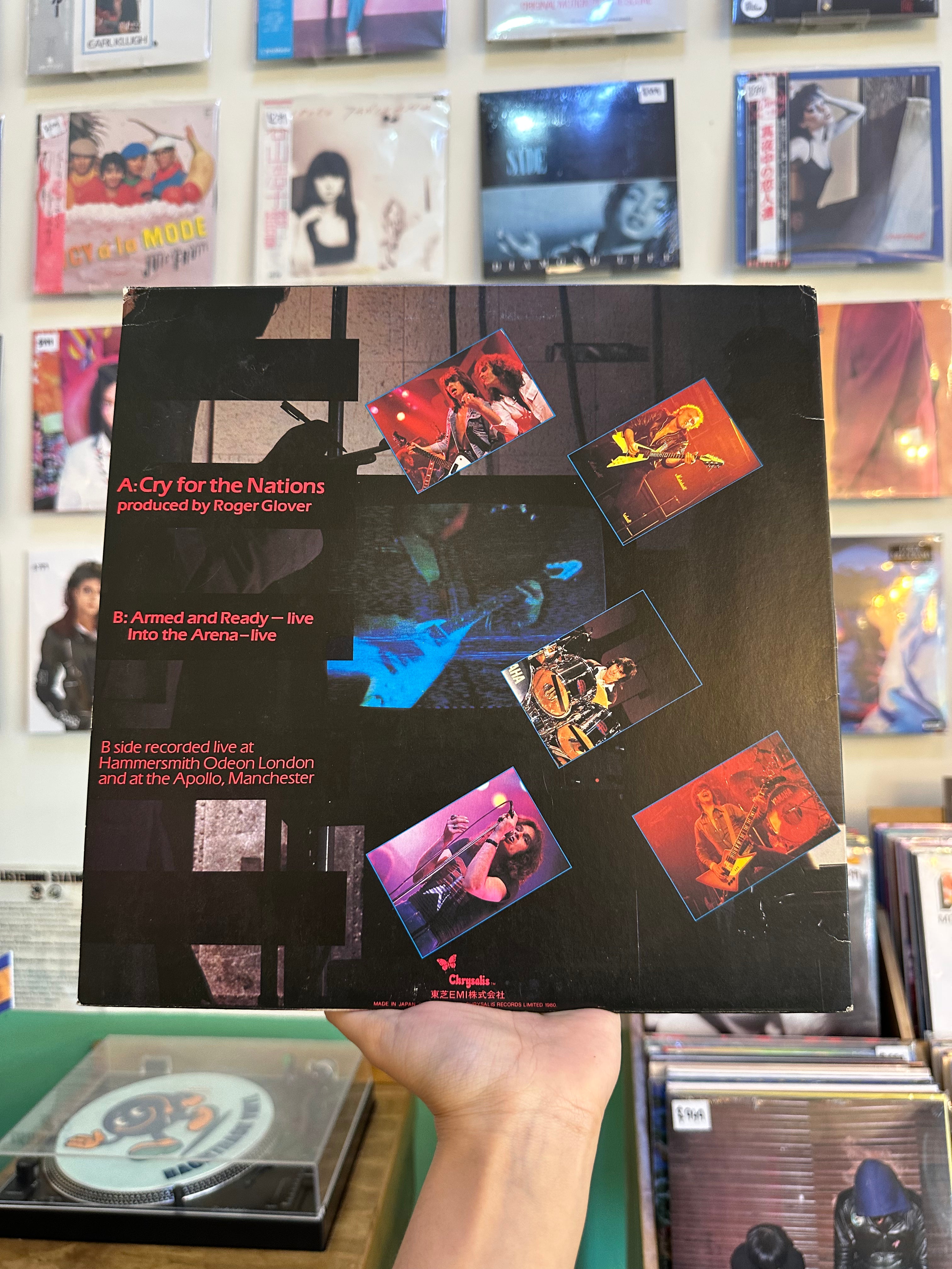 The Michael Schenker Group – Cry For The Nations (JPN-1981)