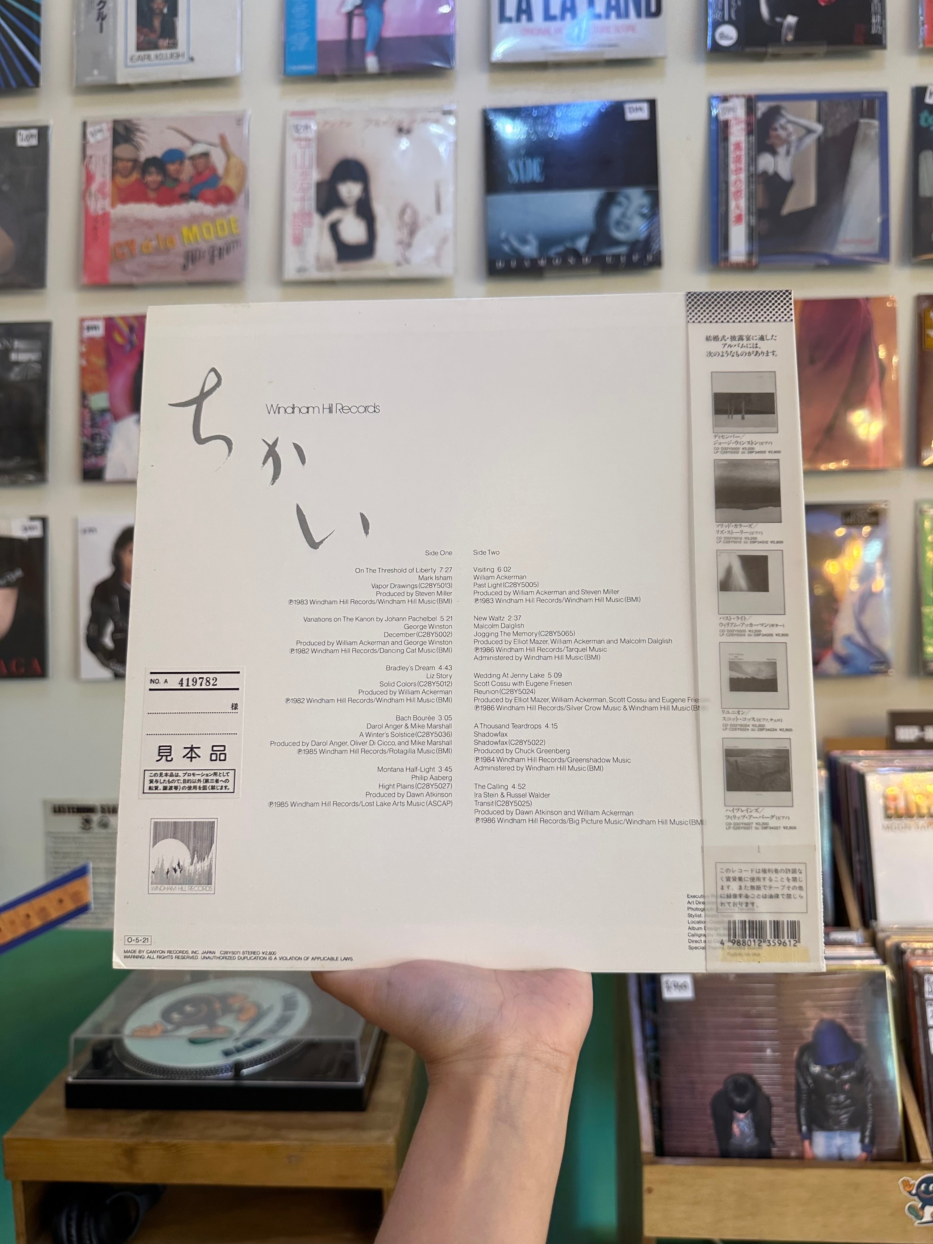 Various – Chikai (JPN-1987) [PROMO]
