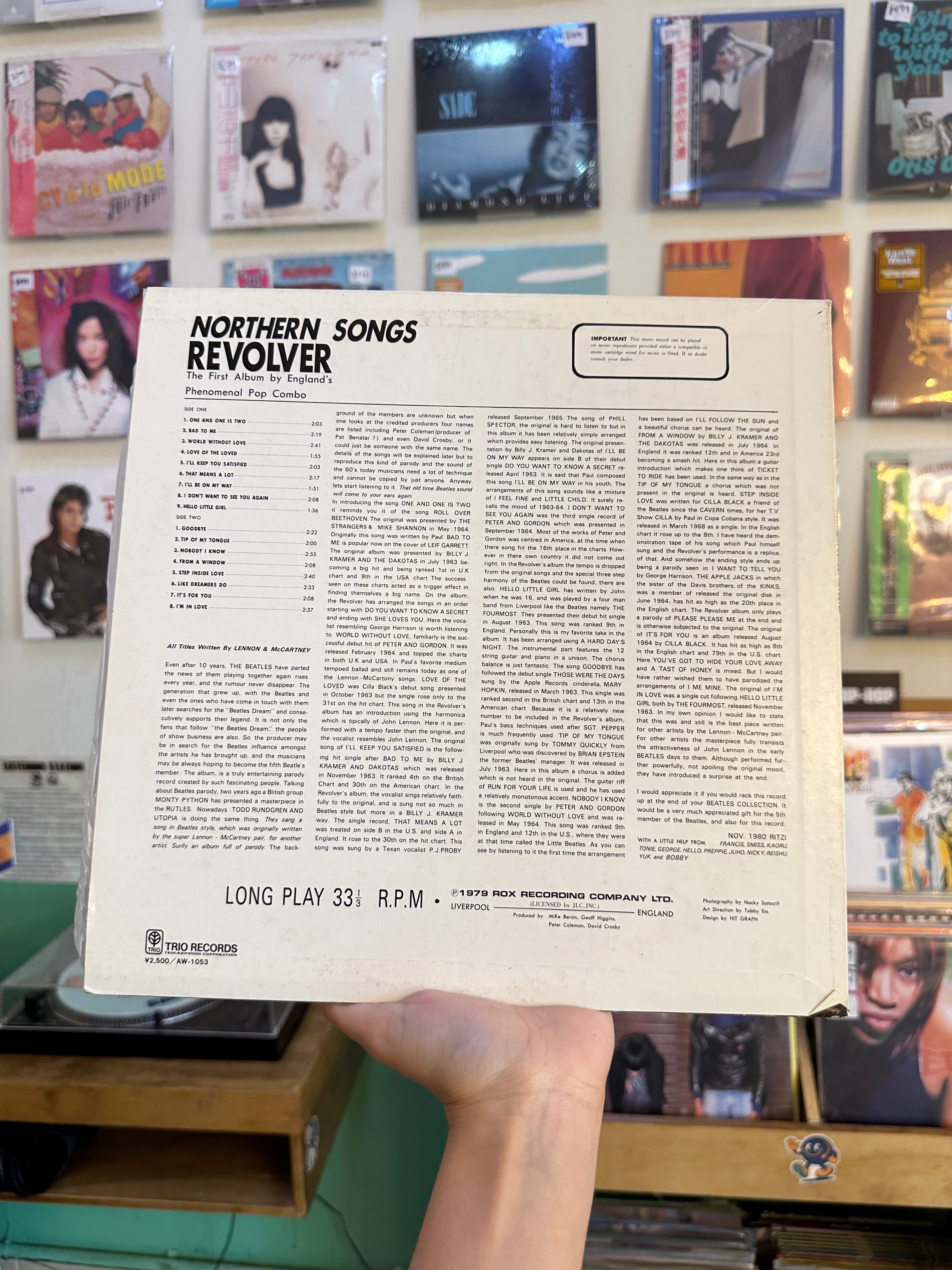 Revolver – Northern Songs (JPN-1980)