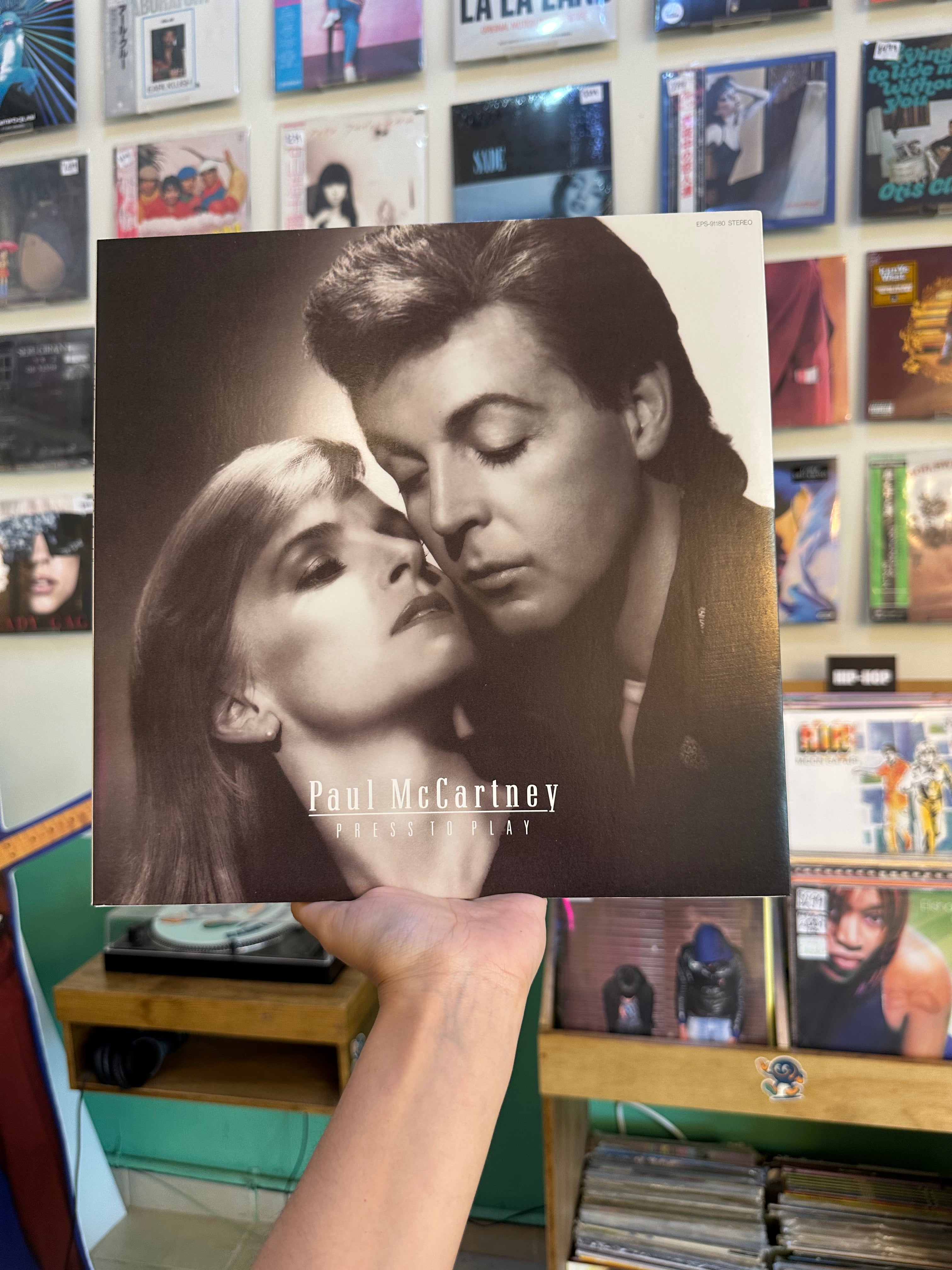 Paul McCartney – Press To Play (JPN-1986)