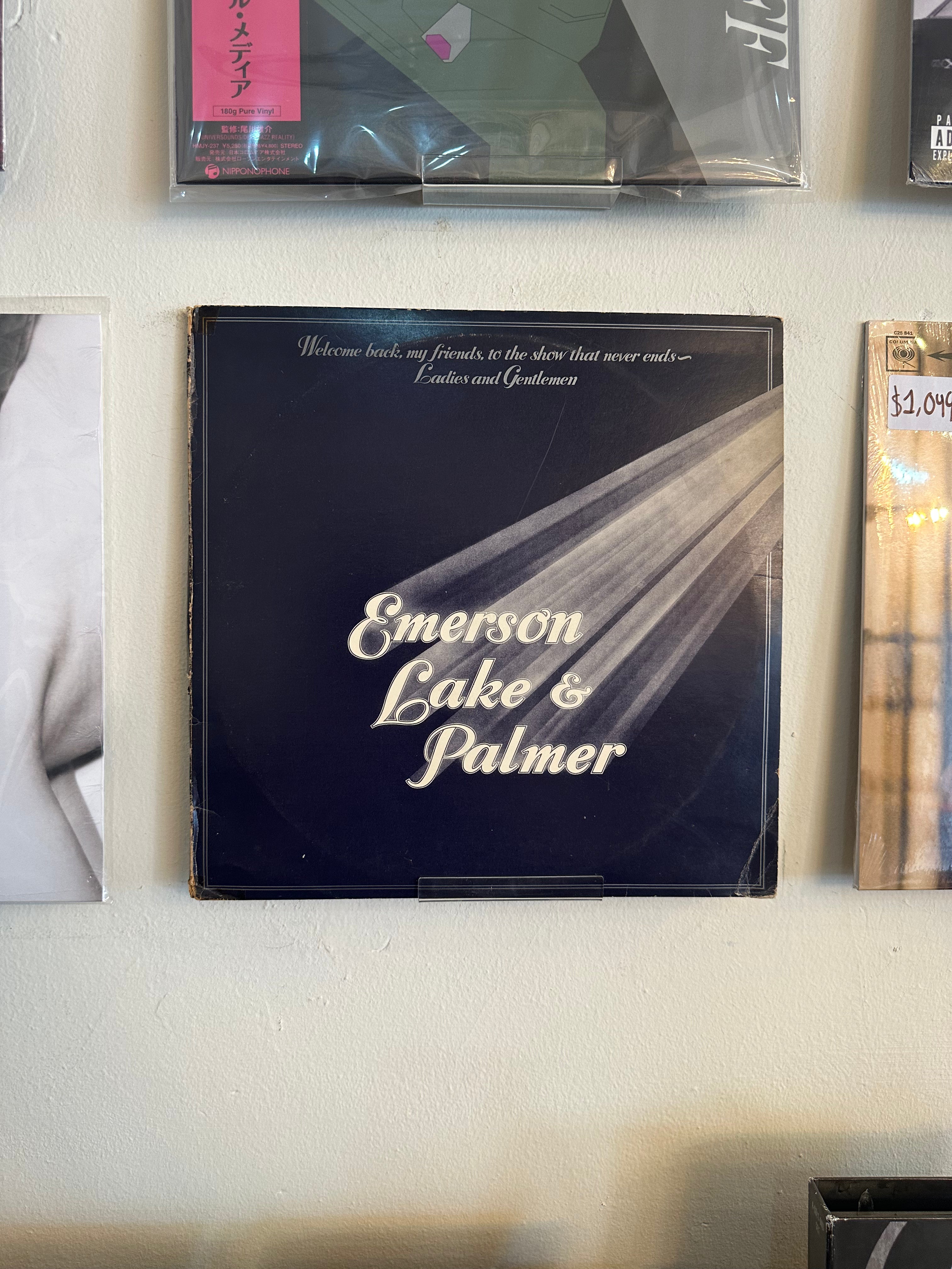 Emerson, Lake & Palmer – Welcome Back My Friends To The Show That Never Ends - Ladies And Gentlemen (JPN-1974)