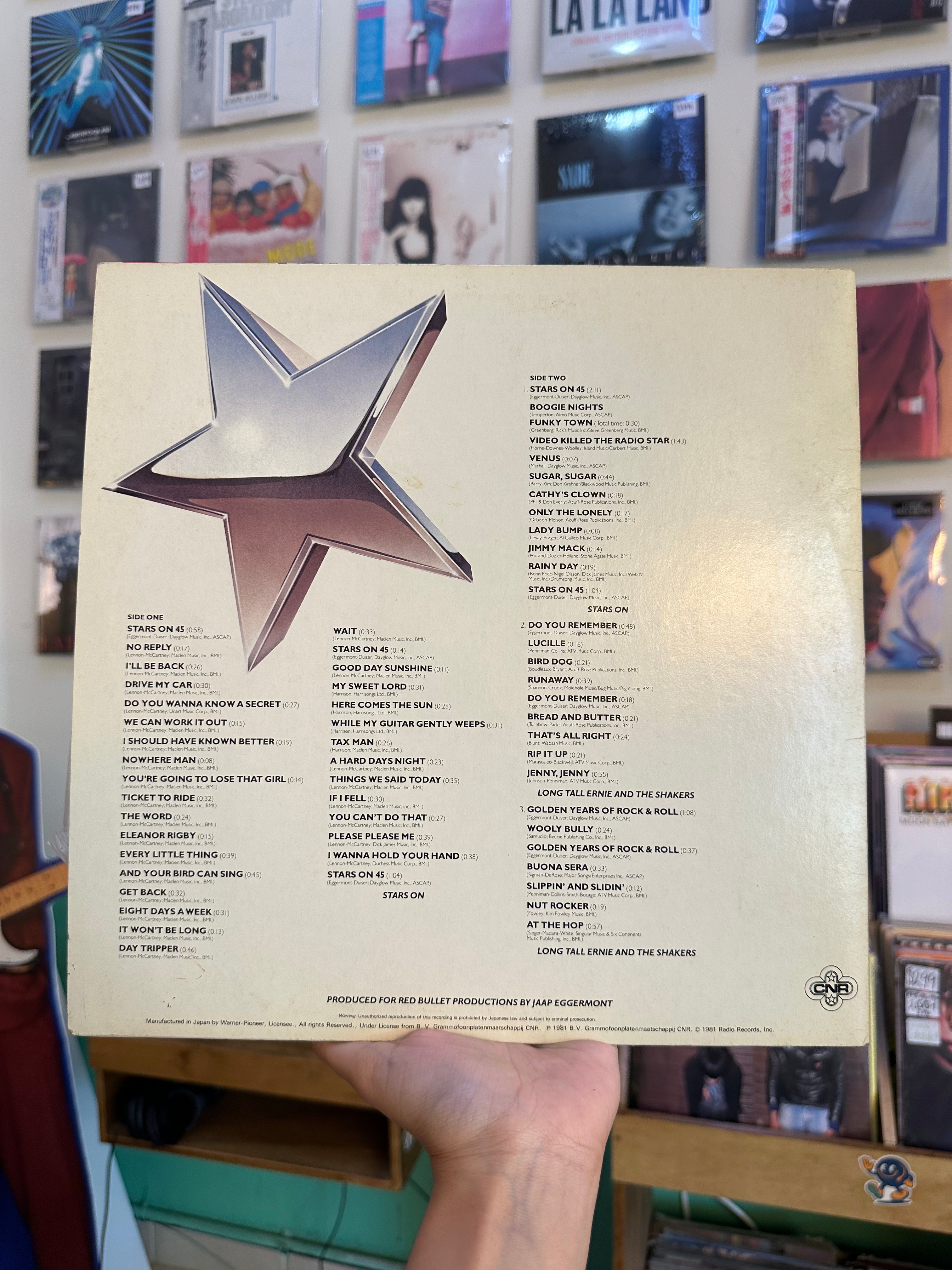 Stars On / Long Tall Ernie And The Shakers – Stars On Long Play (JPN-1981)