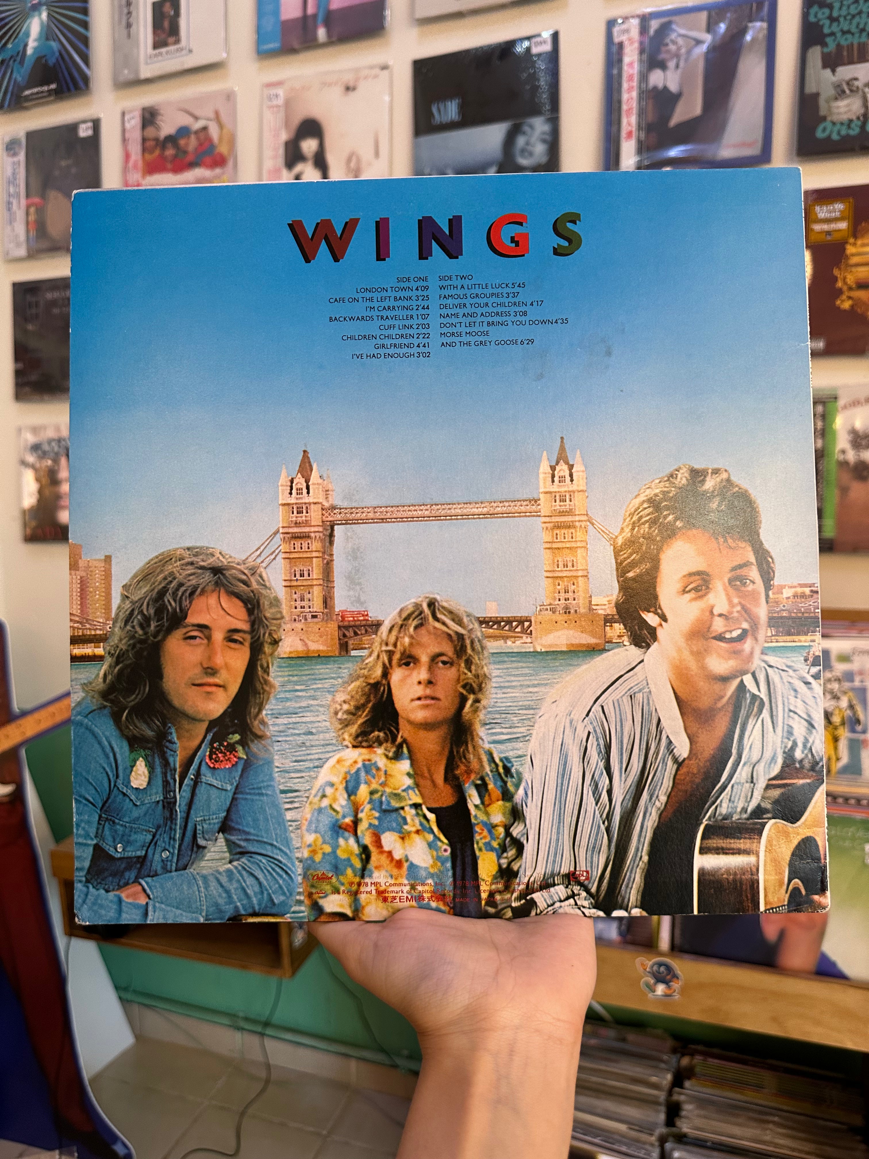 Wings – London Town (JPN-1978)