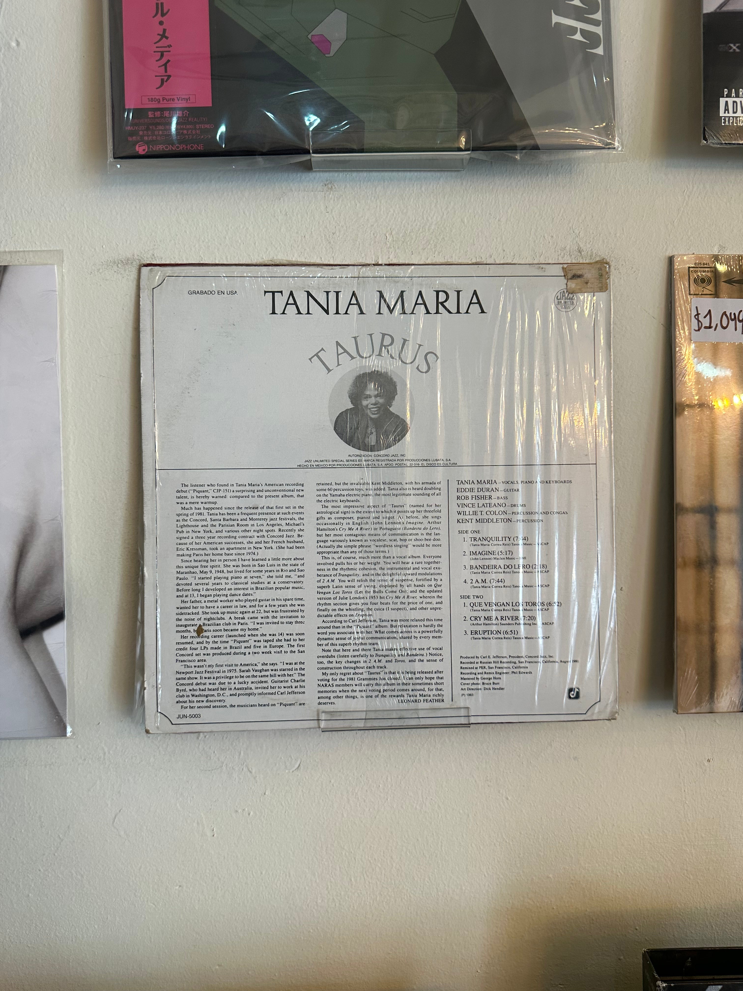 Tania Maria – Taurus (USA-1983)