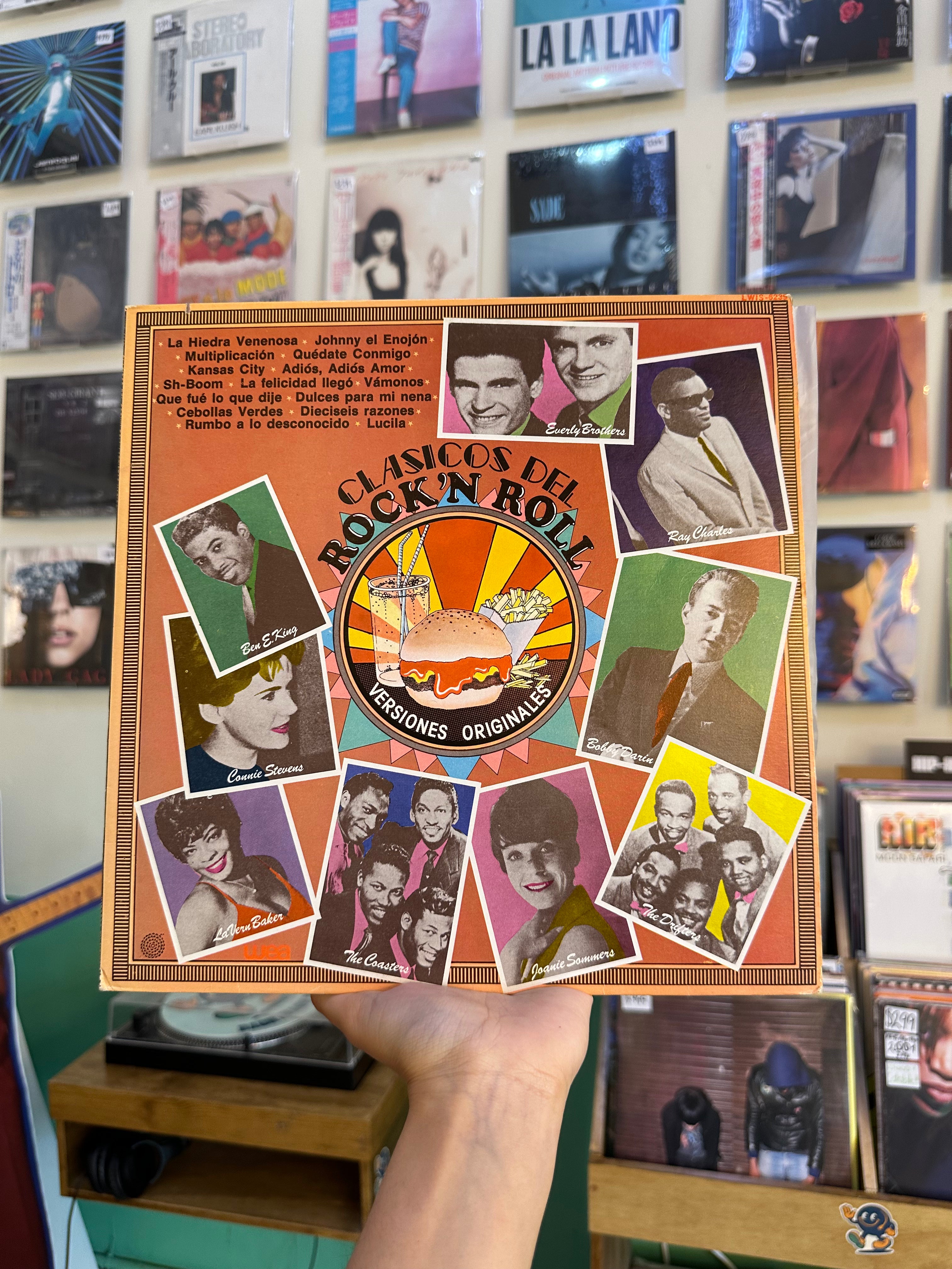 Various – Clásicos del Rock'n Roll Versiones Originales (MX-1984)