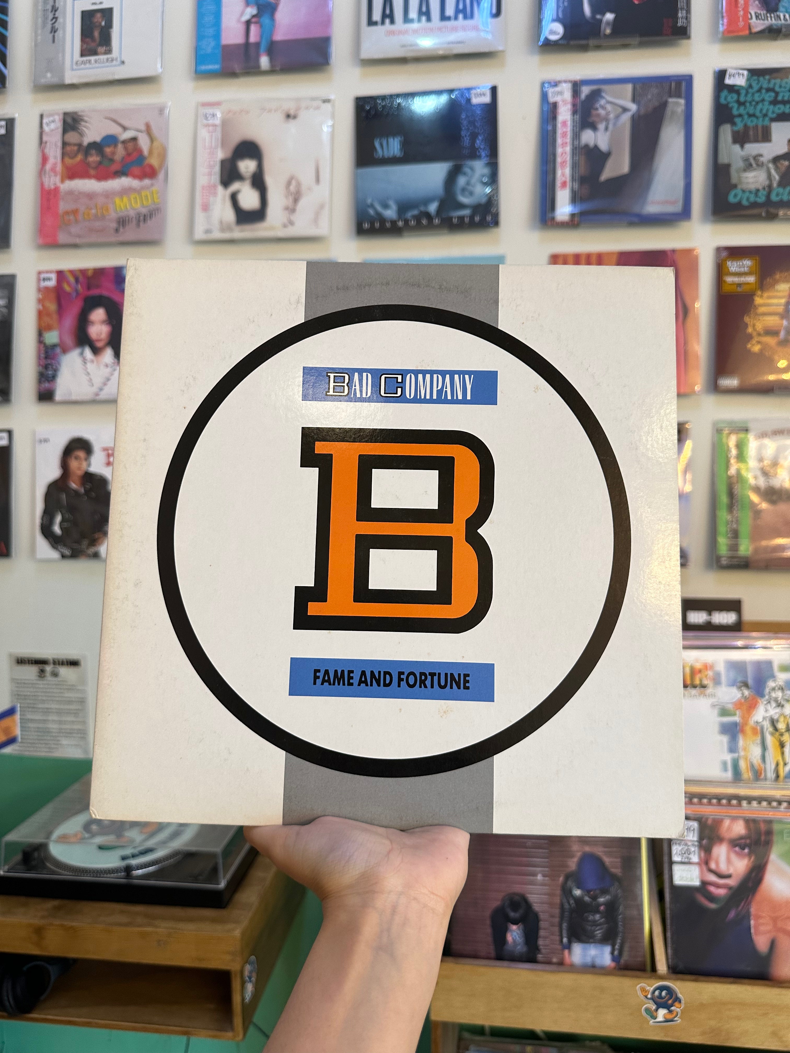Bad Company – Fame And Fortune (JPN-1986)