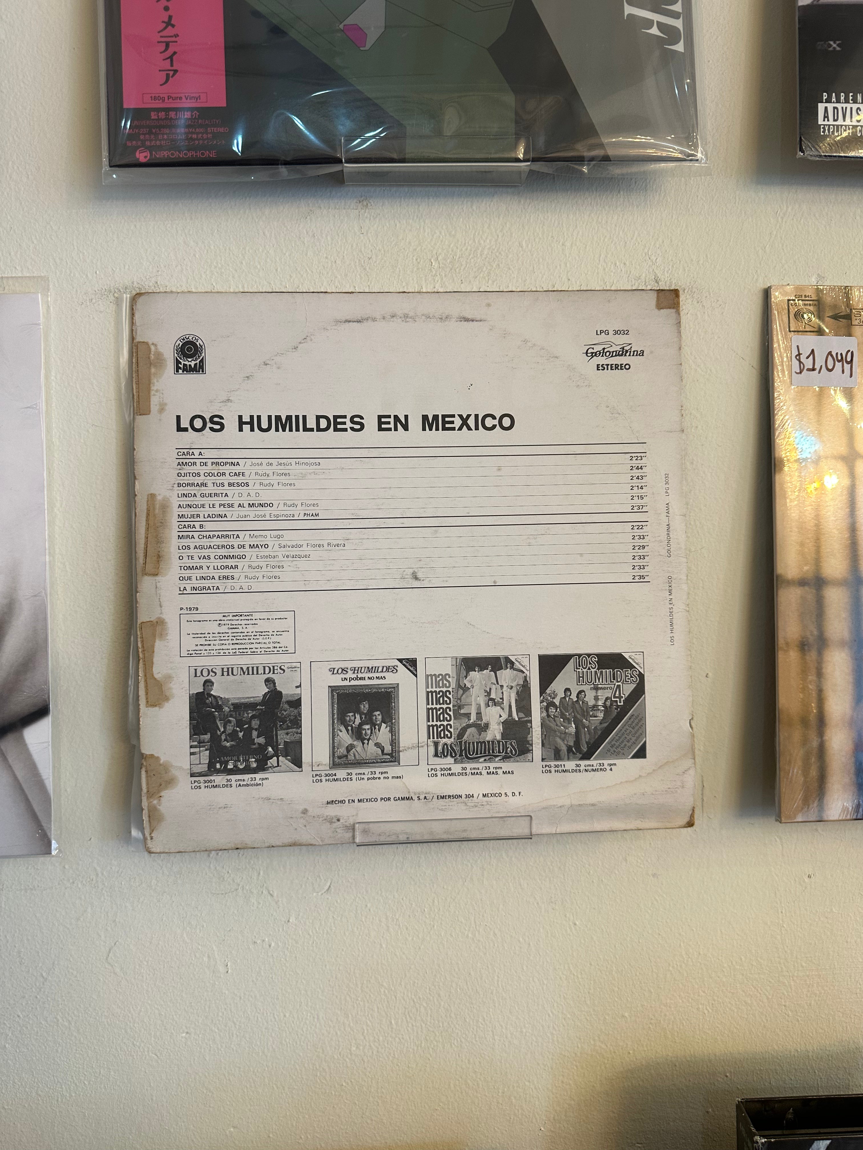 Los Humildes – Los Humildes En Mexico (JPN-1979)