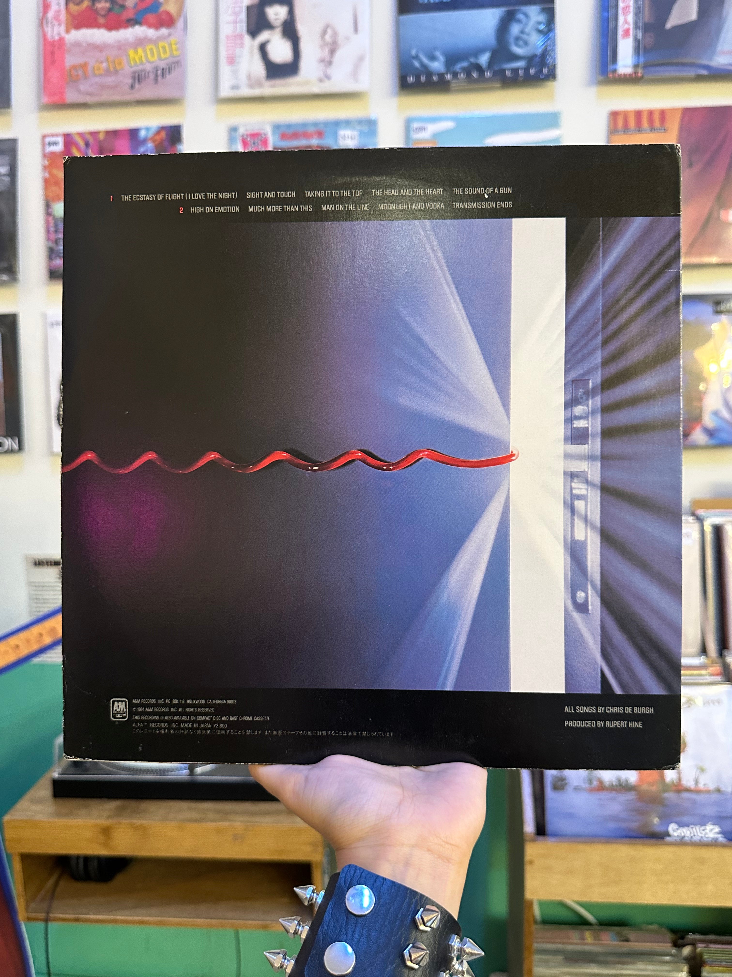 Chris de Burgh – Man On The Line (JPN-1984)