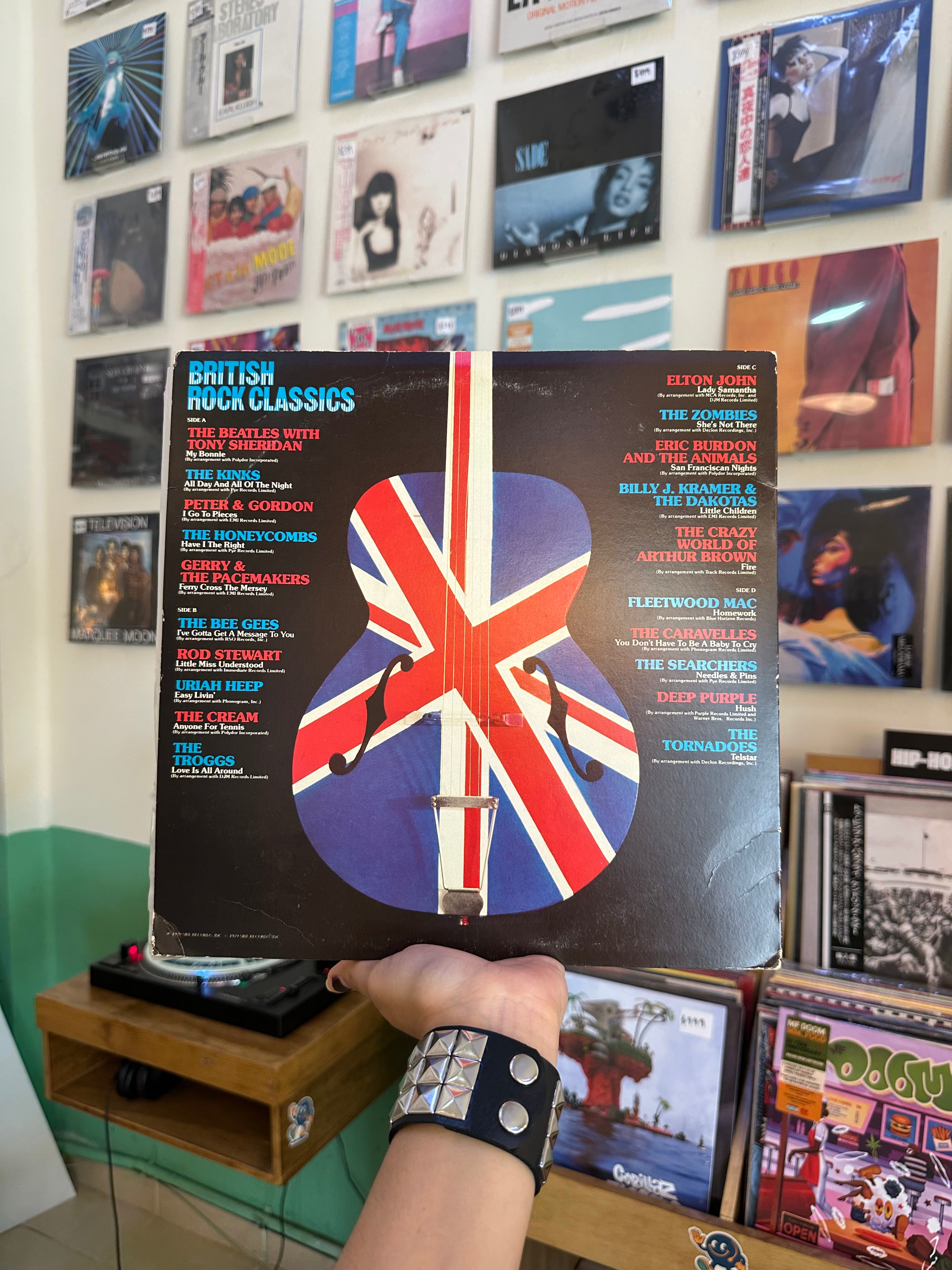 Various – British Rock Classics (USA-1979)
