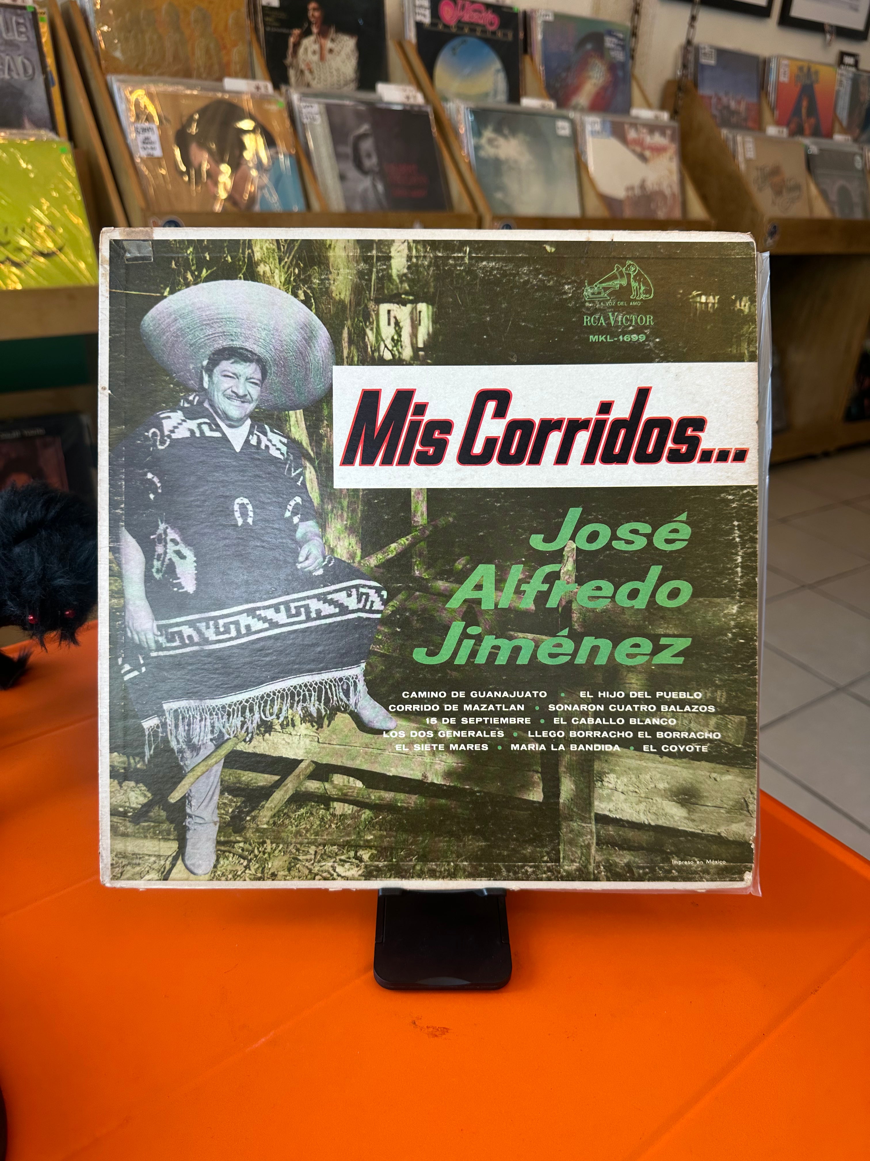 José Alfredo Jiménez Con El Mariachi Vargas De Tecalitlán – Mis Corridos... (MX-1966)
