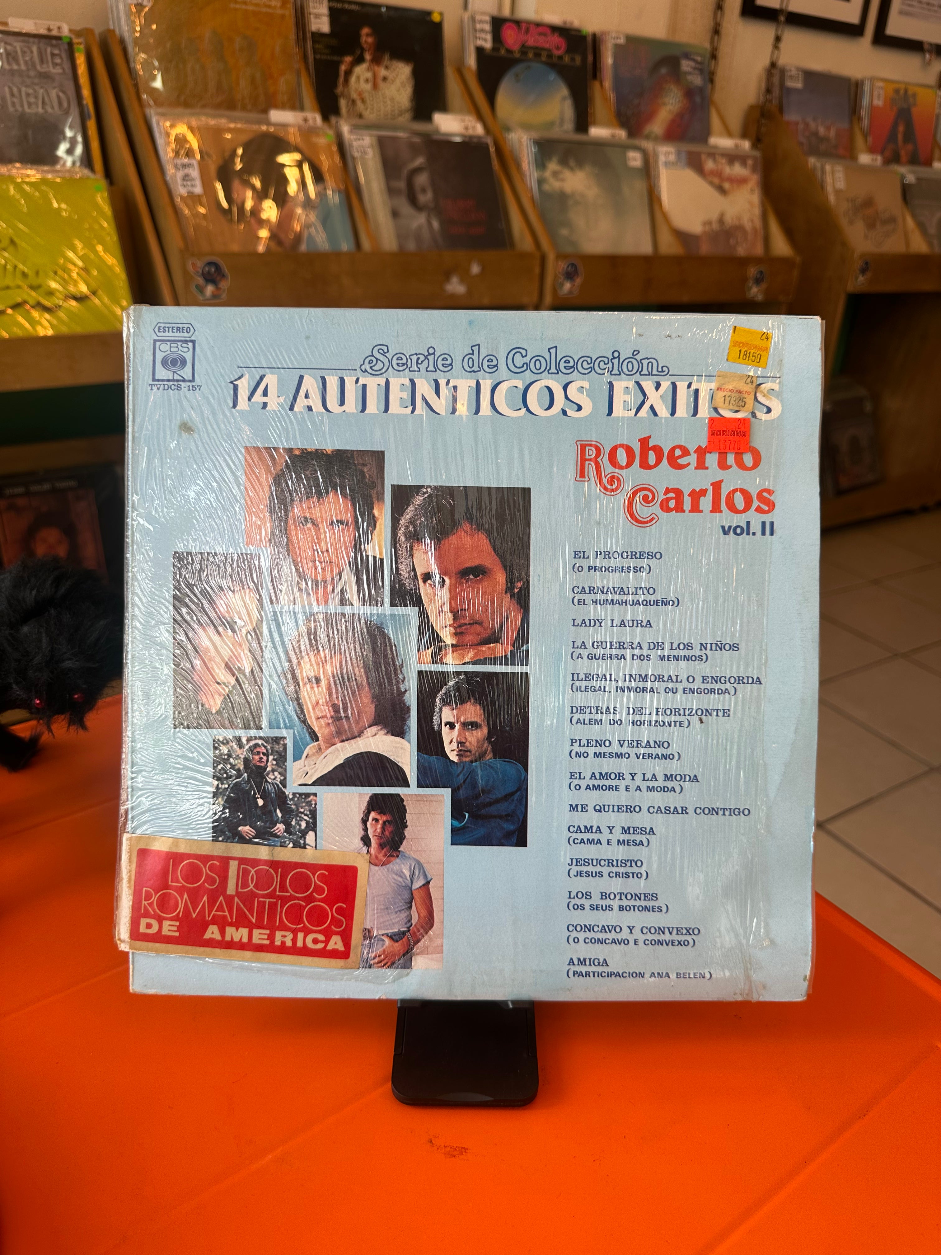 Roberto Carlos – 14 Auténticos Éxitos Roberto Carlos Vol. II (MX-1986)