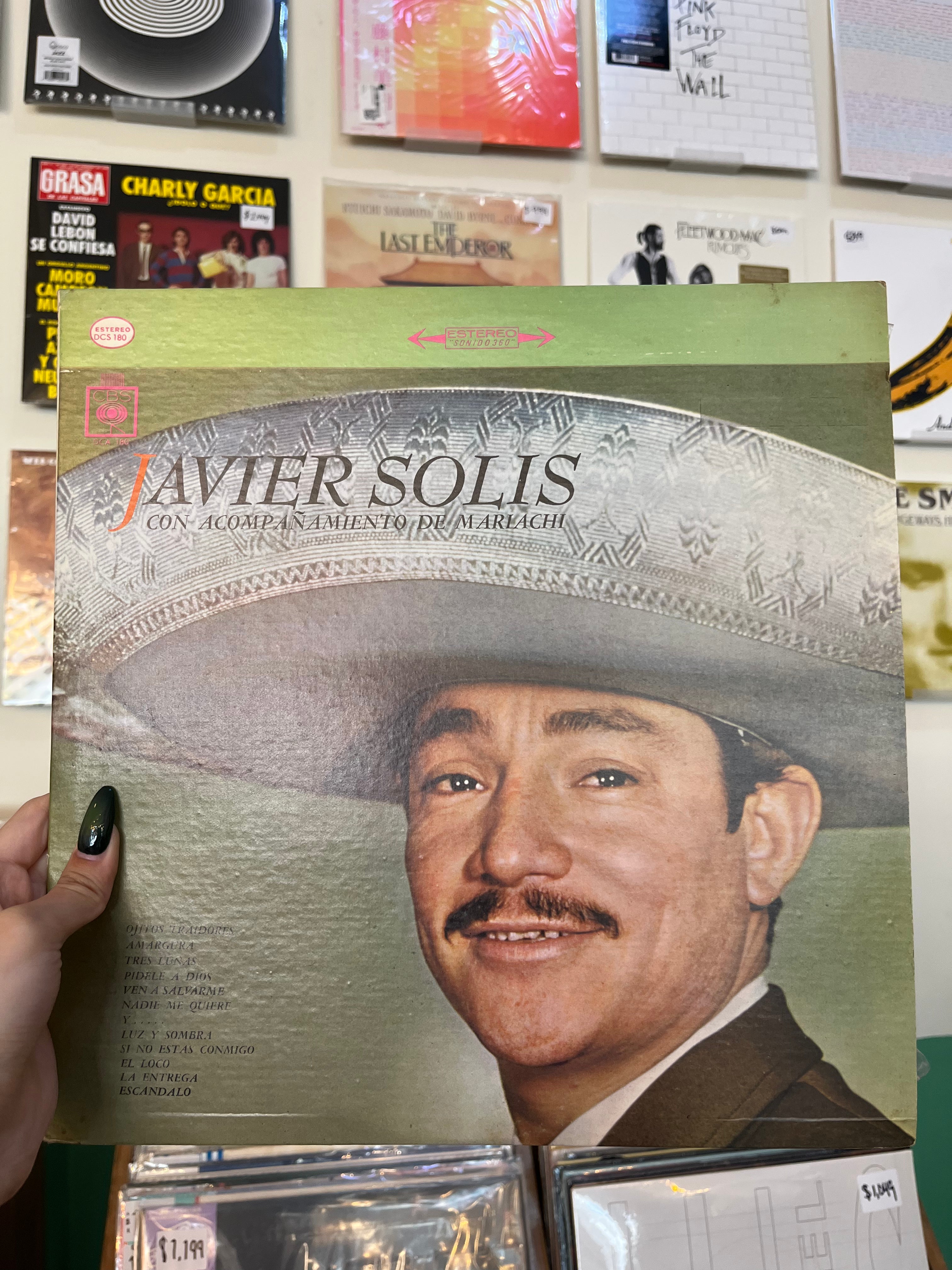 Javier Solís – Javier Solís Con Acompañamiento De Mariachi (MX-1961)