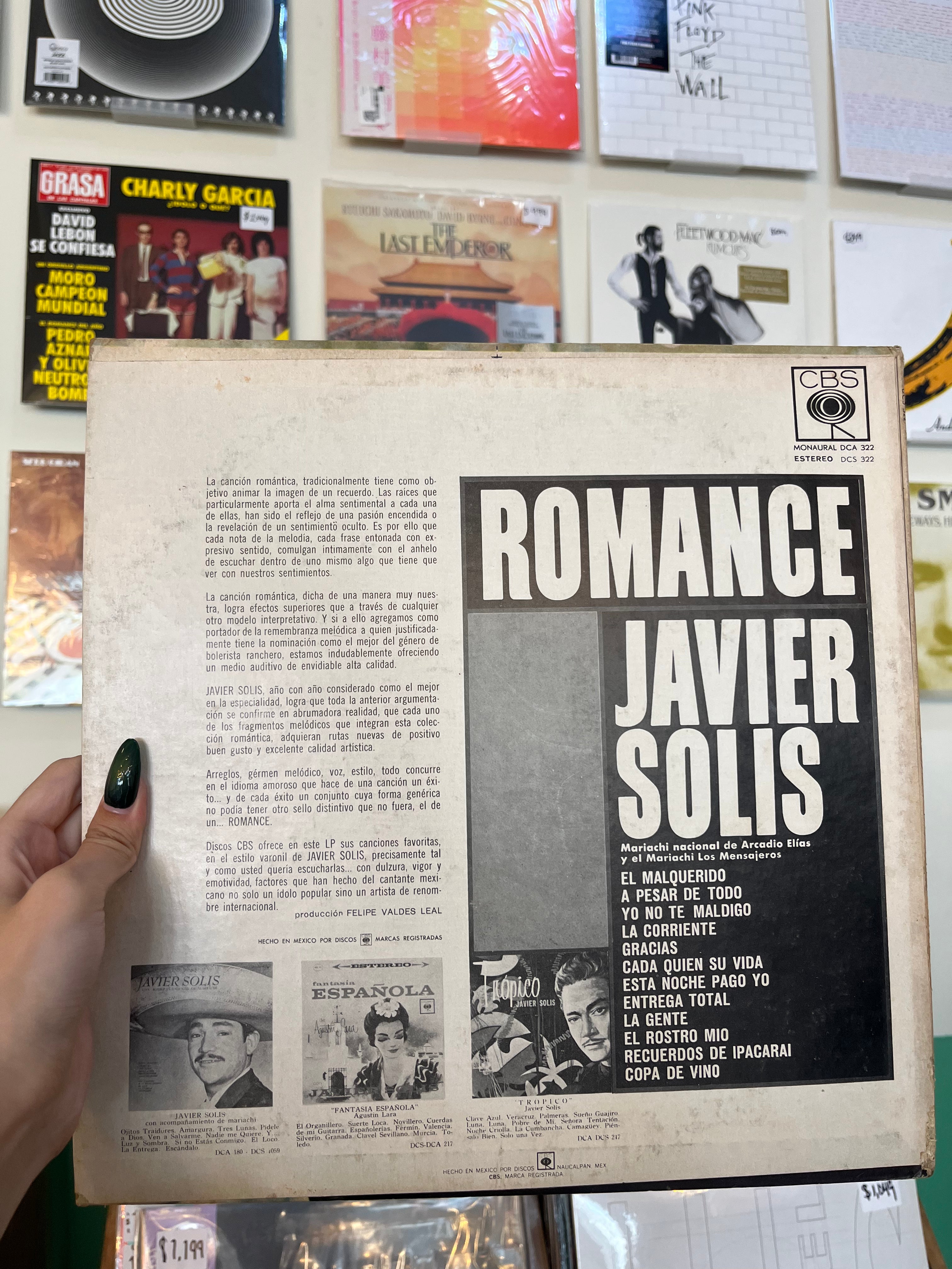 Javier Solís – Romance (MX-60)