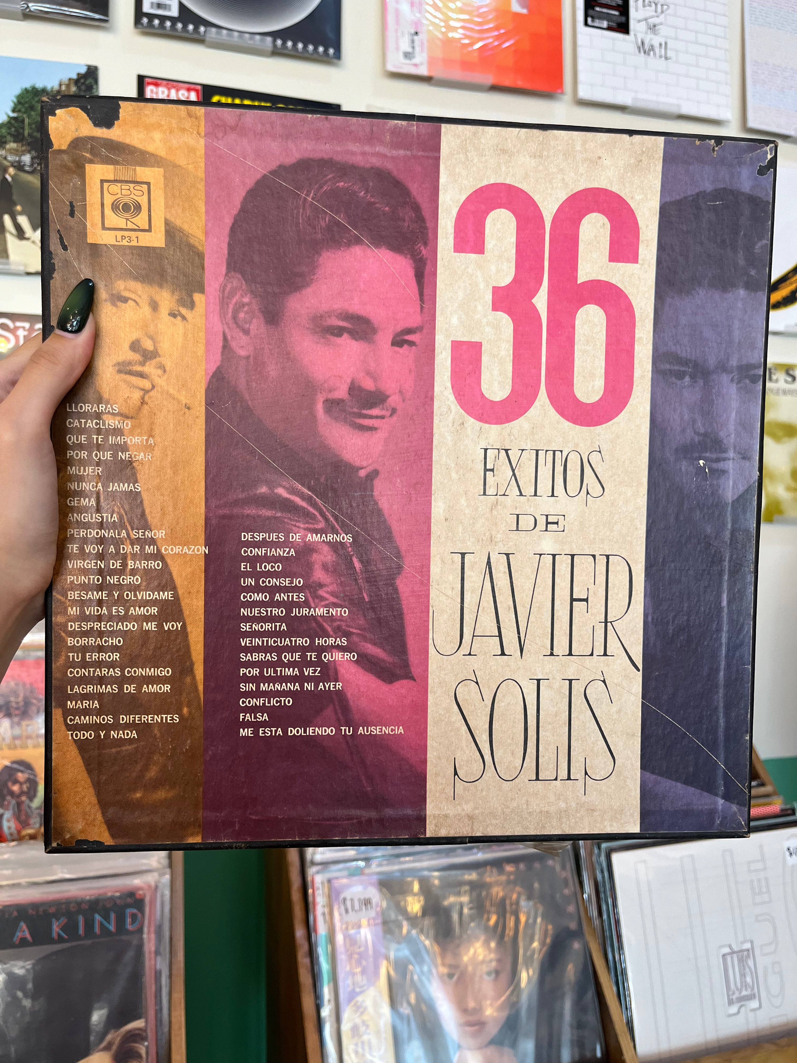 JAVIER SOLIS - 36 EXITOS DE JAVIER SOLIS (MX-1971)