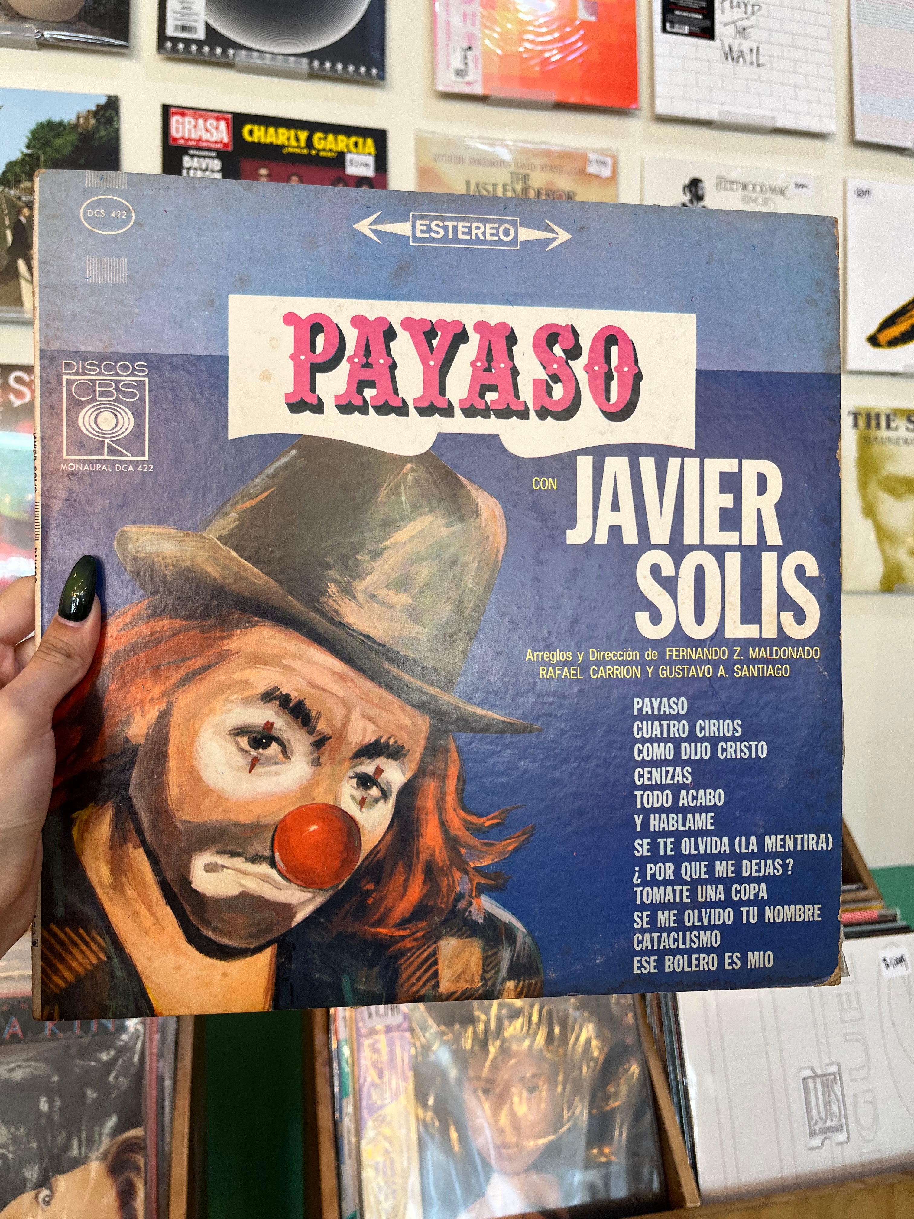 Javier Solís – Payaso (MX-1965)