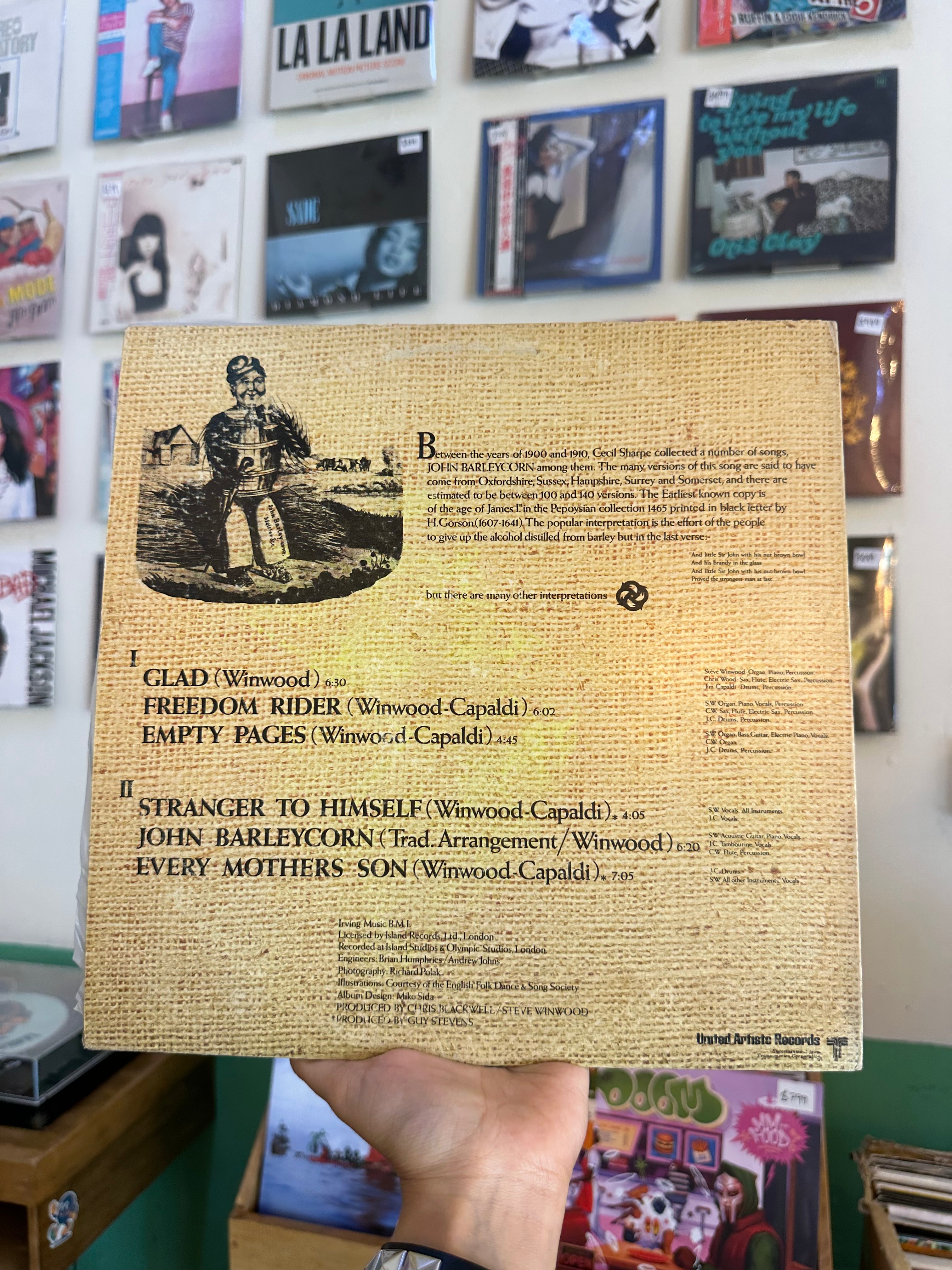 Traffic – John Barleycorn Must Die (USA-1970)