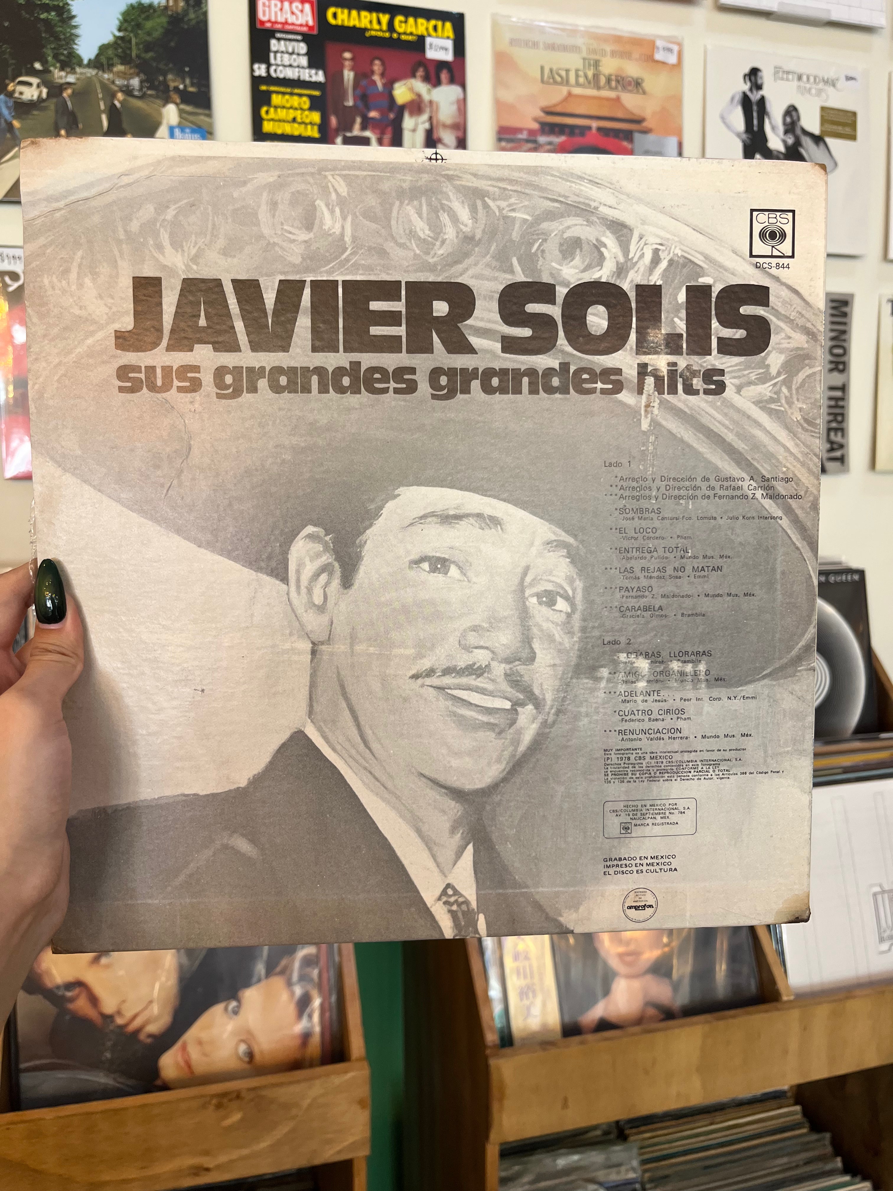 Javier Solís – Sus Grandes Grandes Hits (MX-1964)