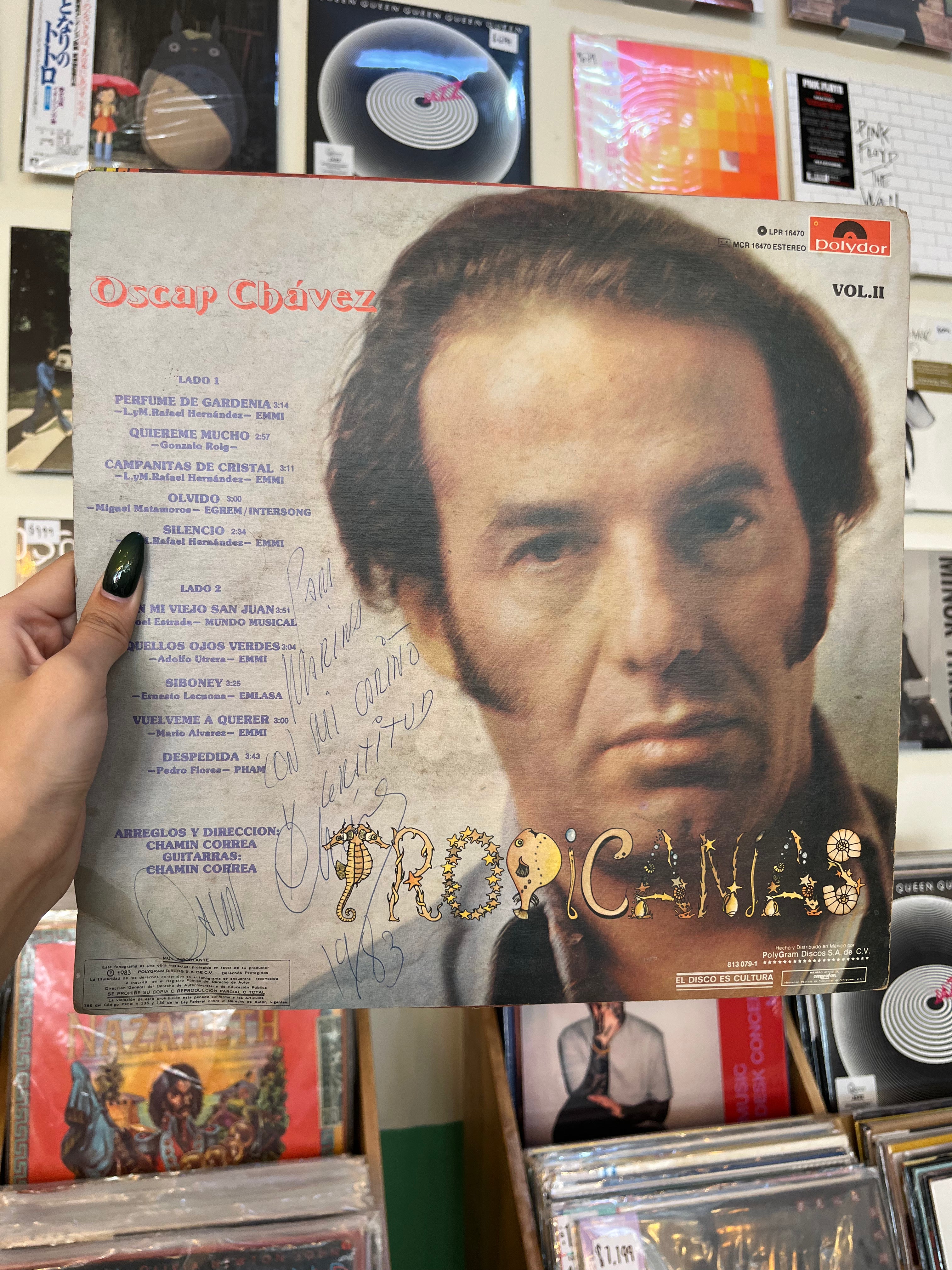 Oscar Chávez – Tropicanias Vol. II (MX-1983)
