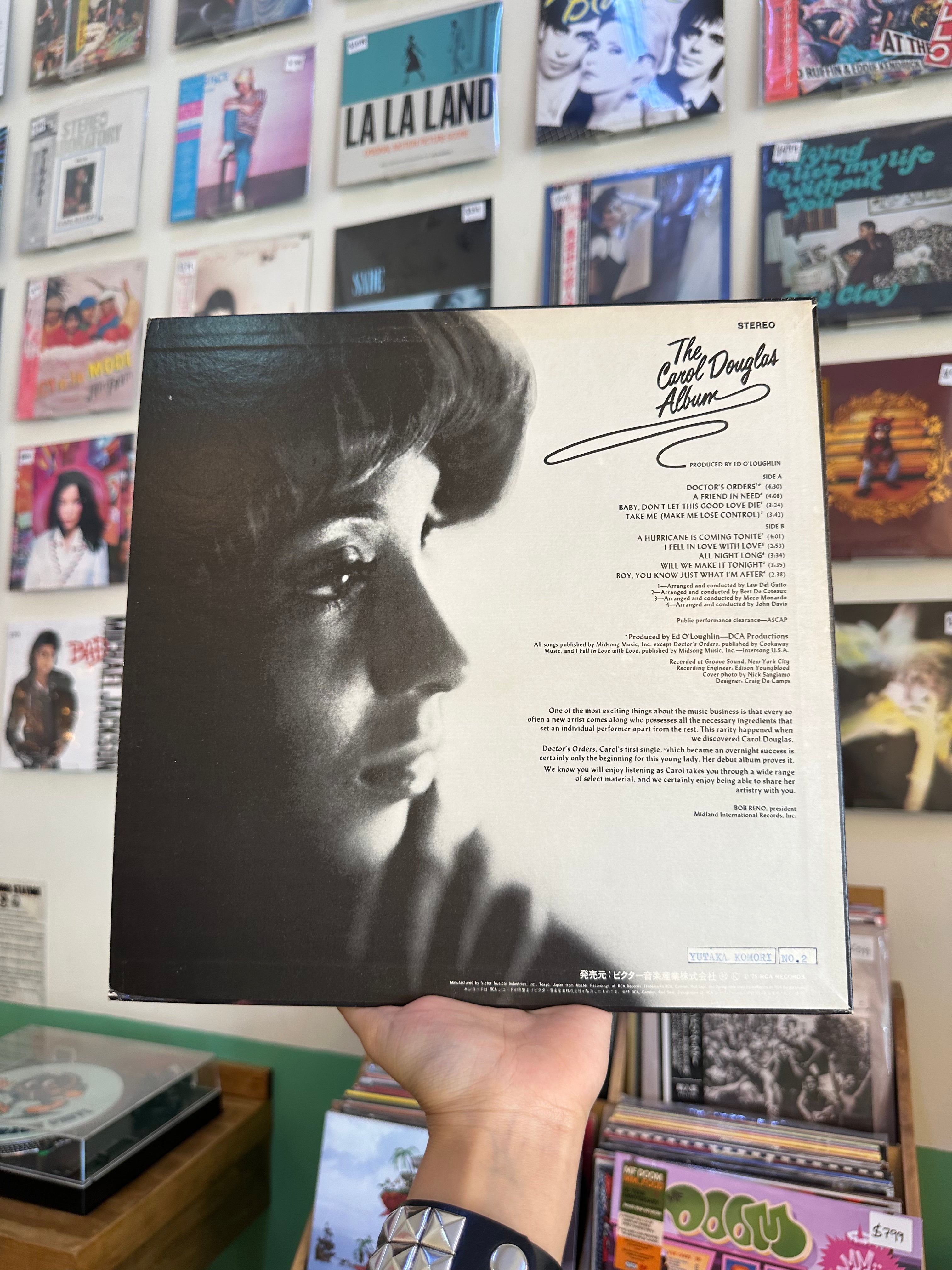 Carol Douglas – The Carol Douglas Album (JPN-1975)