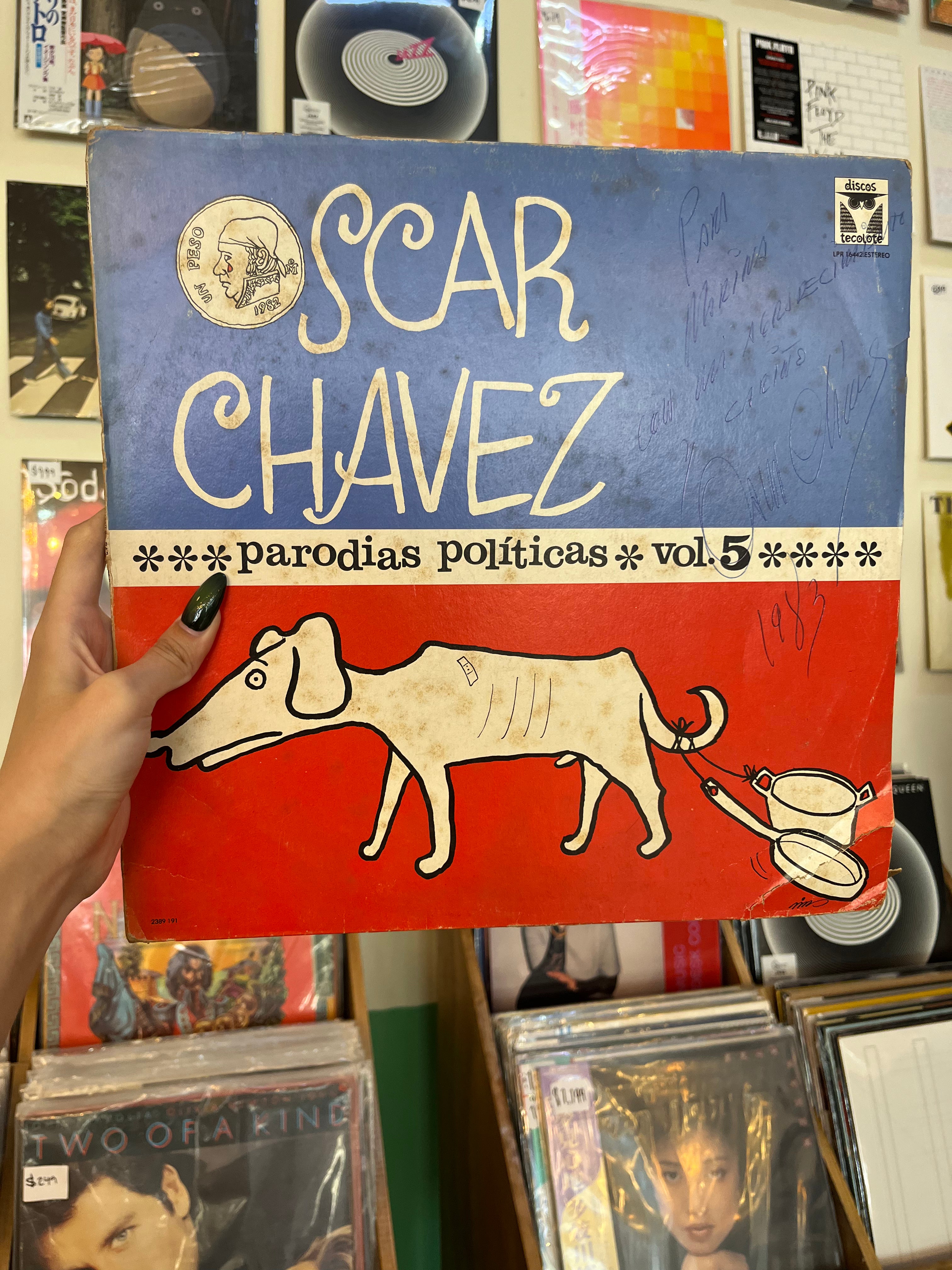 Oscar Chávez – Parodias Políticas Vol. 5 (MX-1981)