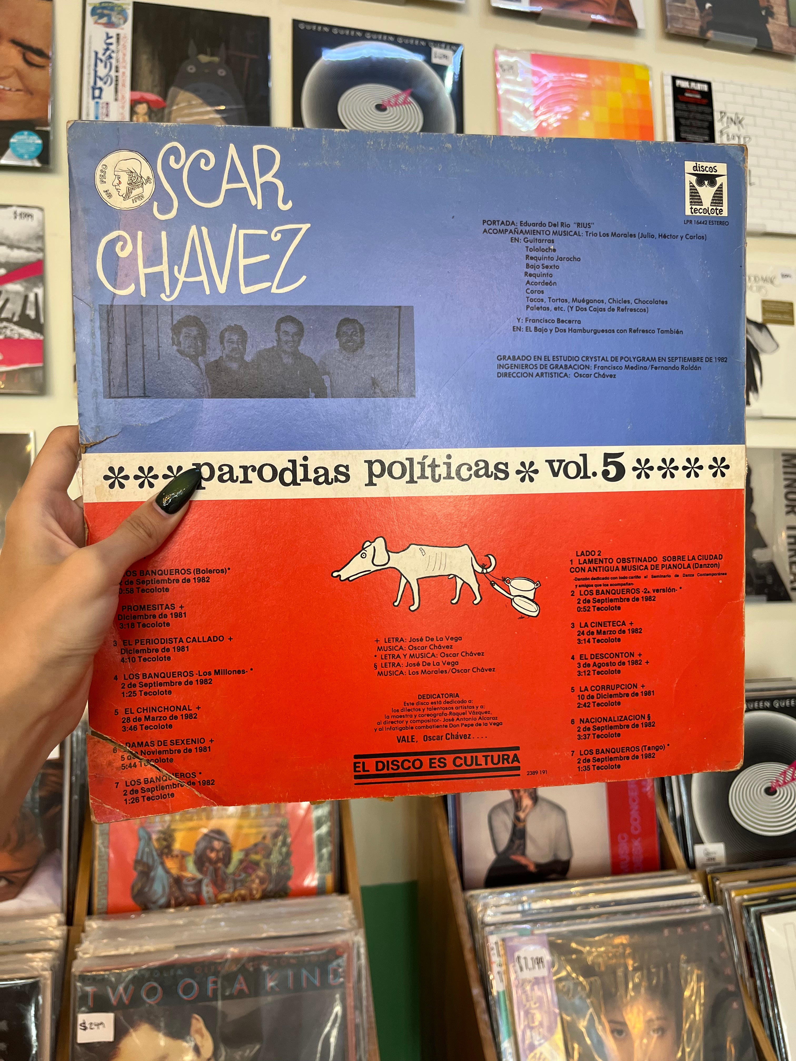 Oscar Chávez – Parodias Políticas Vol. 5 (MX-1981)