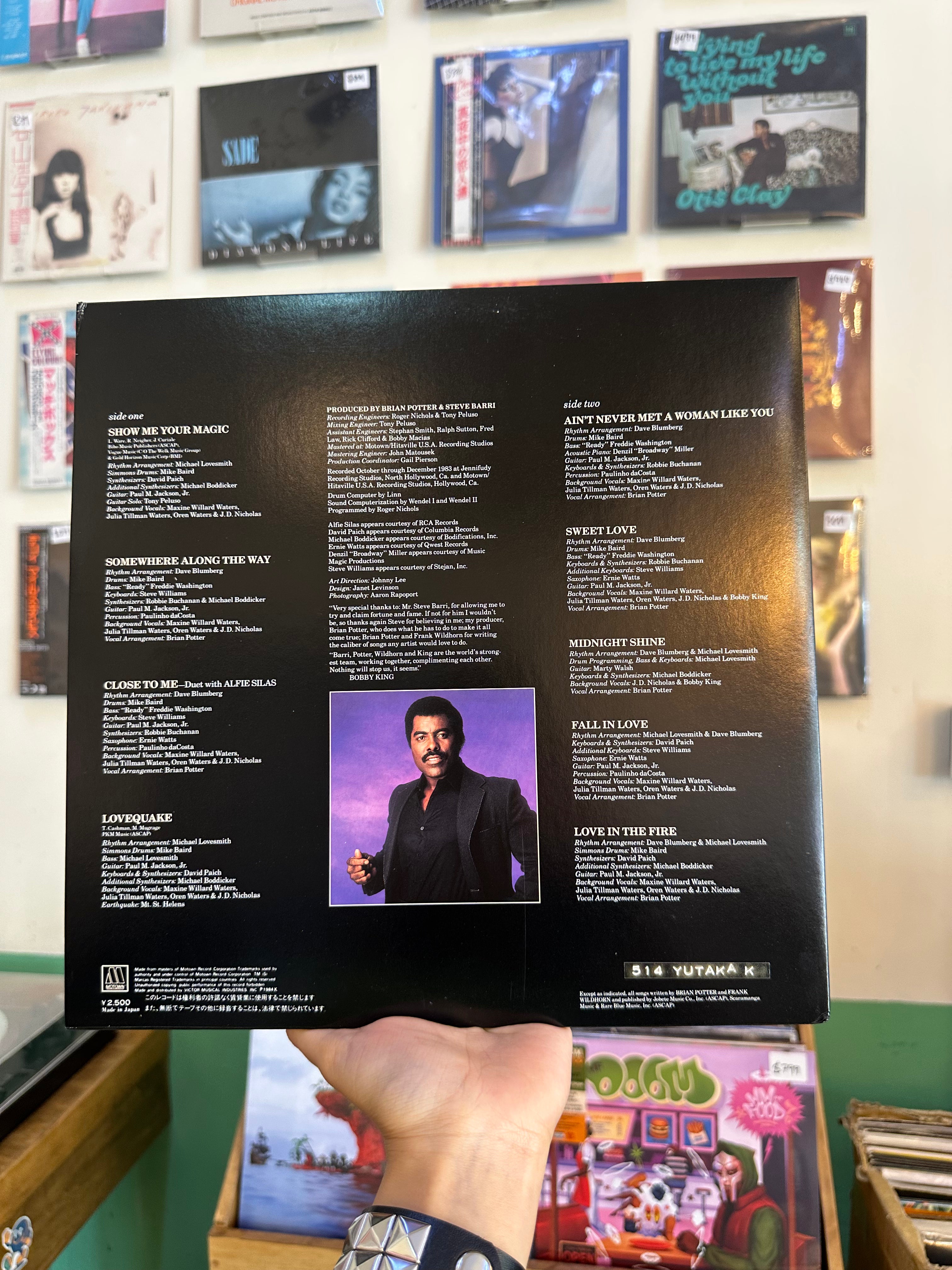 Bobby King – Love In The Fire (JPN-1984)