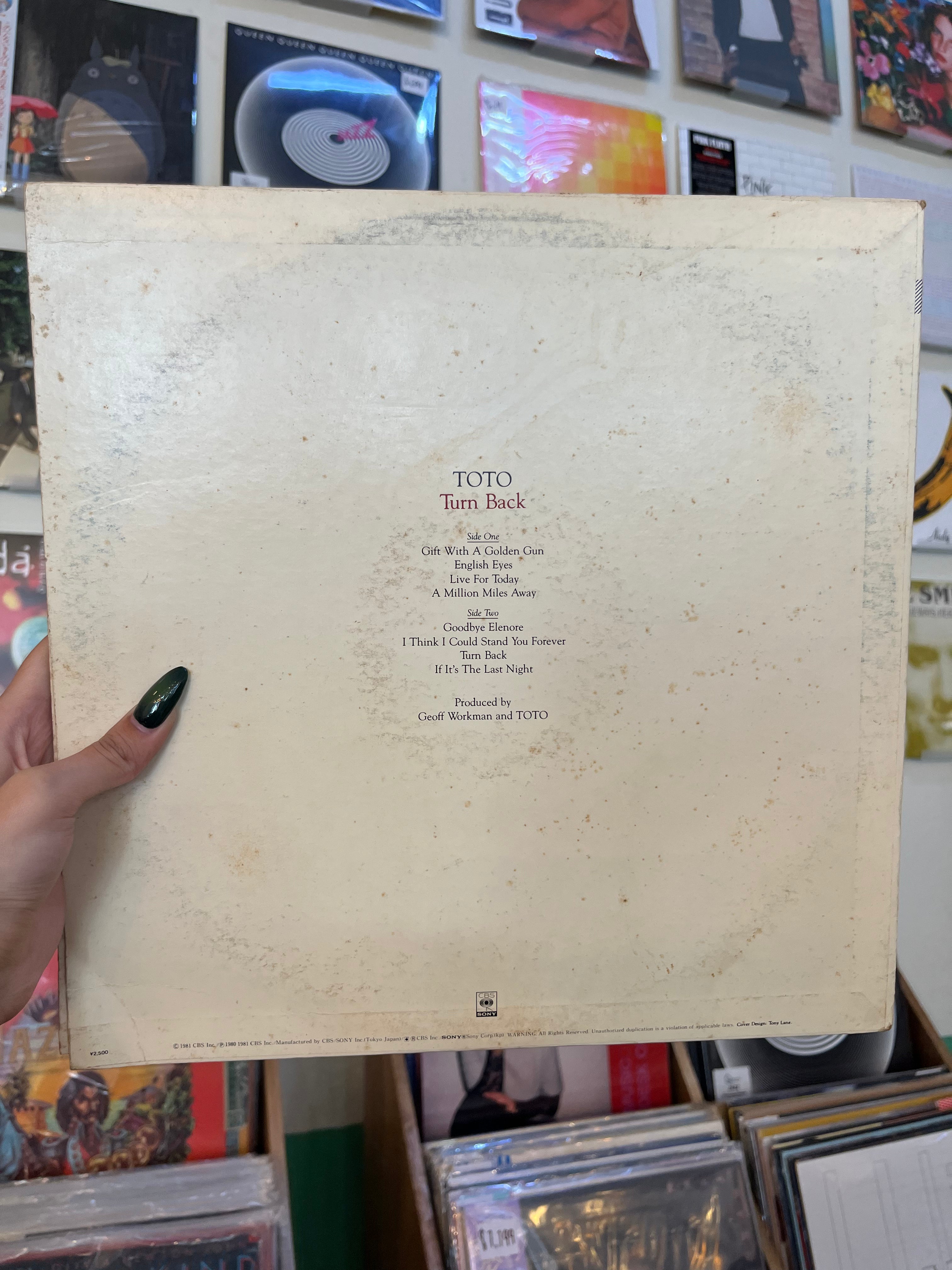 Toto – Turn Back (JP-1981)