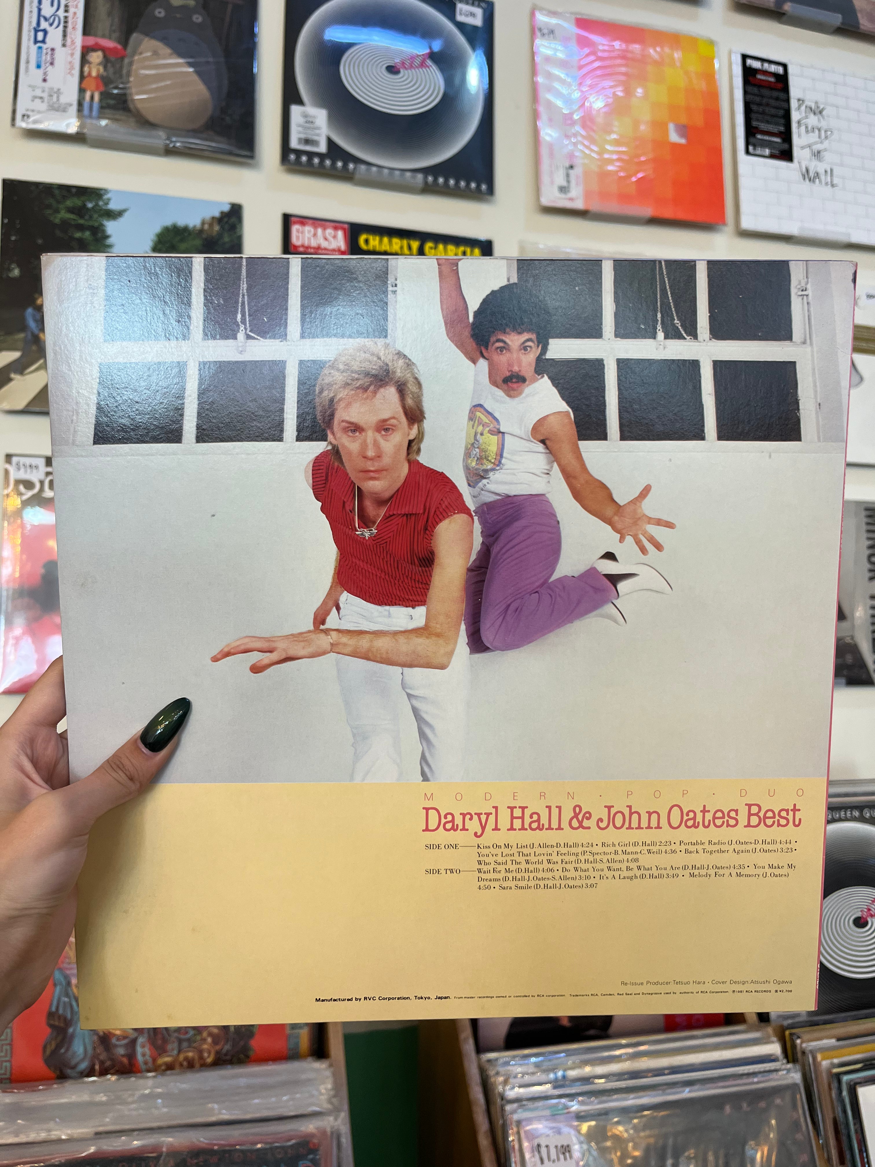 Daryl Hall & John Oates – Daryl Hall & John Oates Best (JP-1981)