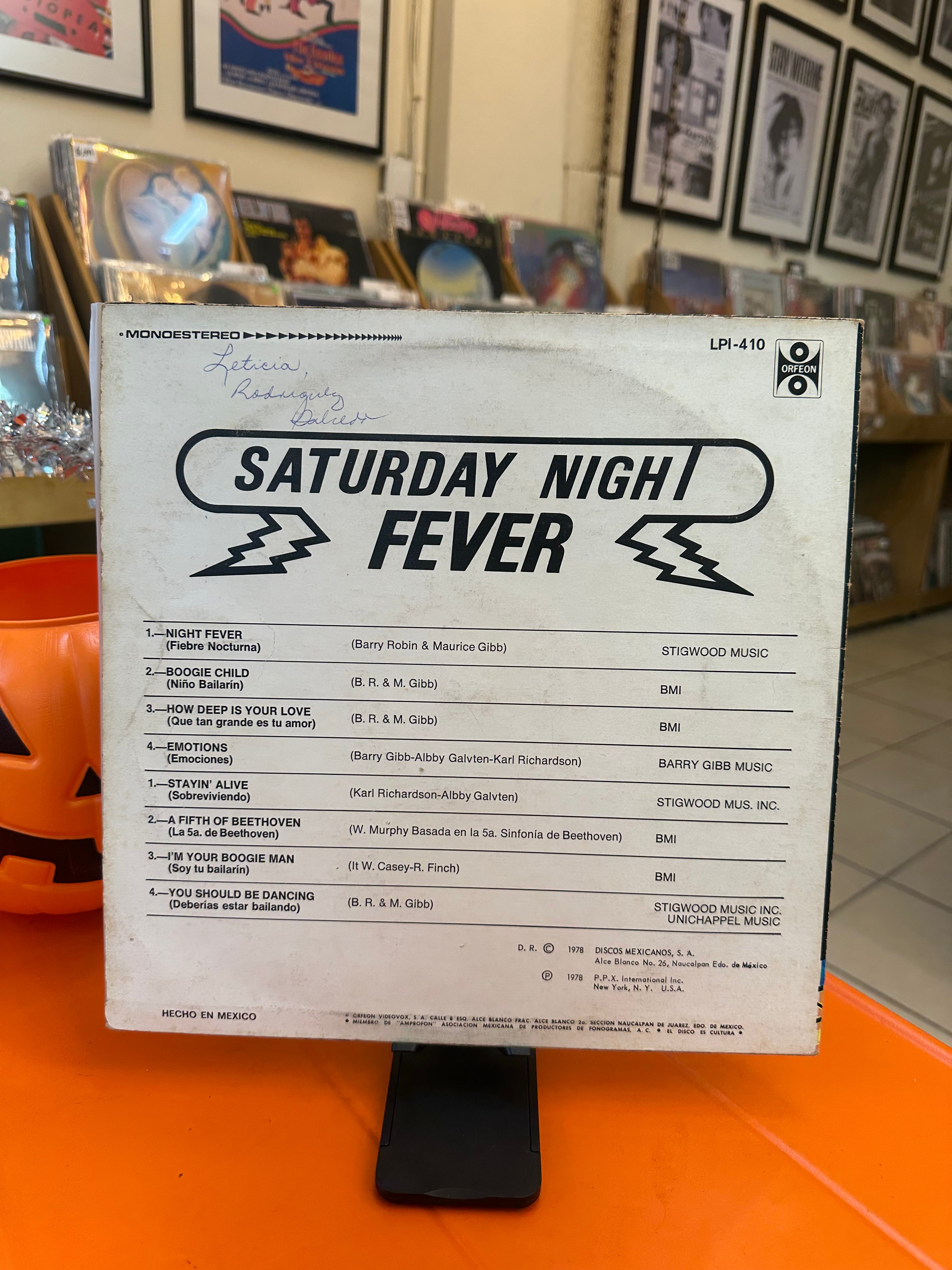 Various – Saturday Night Fever (MX-1978)