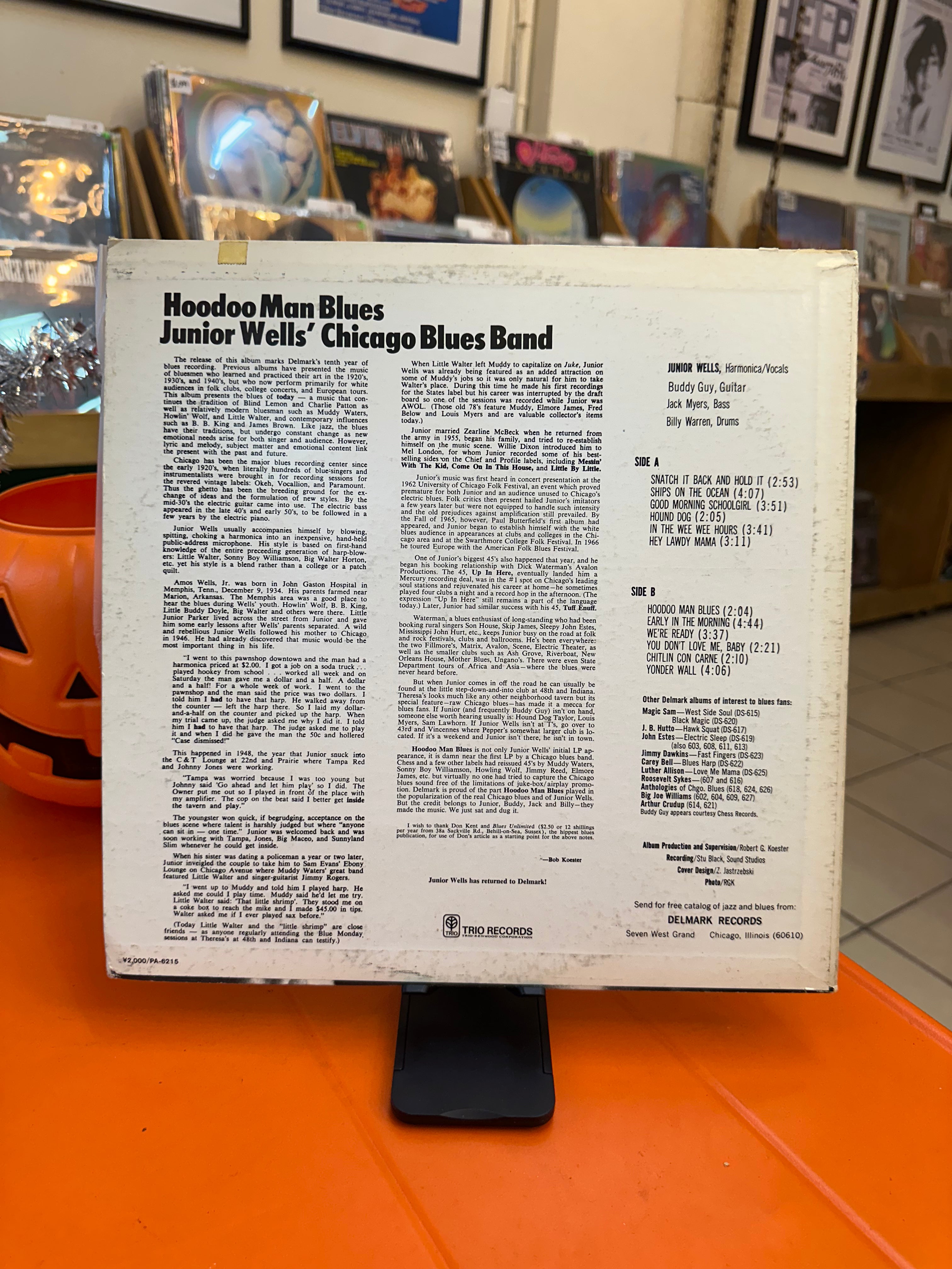 Junior Wells' Chicago Blues Band with Buddy Guy – Hoodoo Man Blues (JPN-1965)