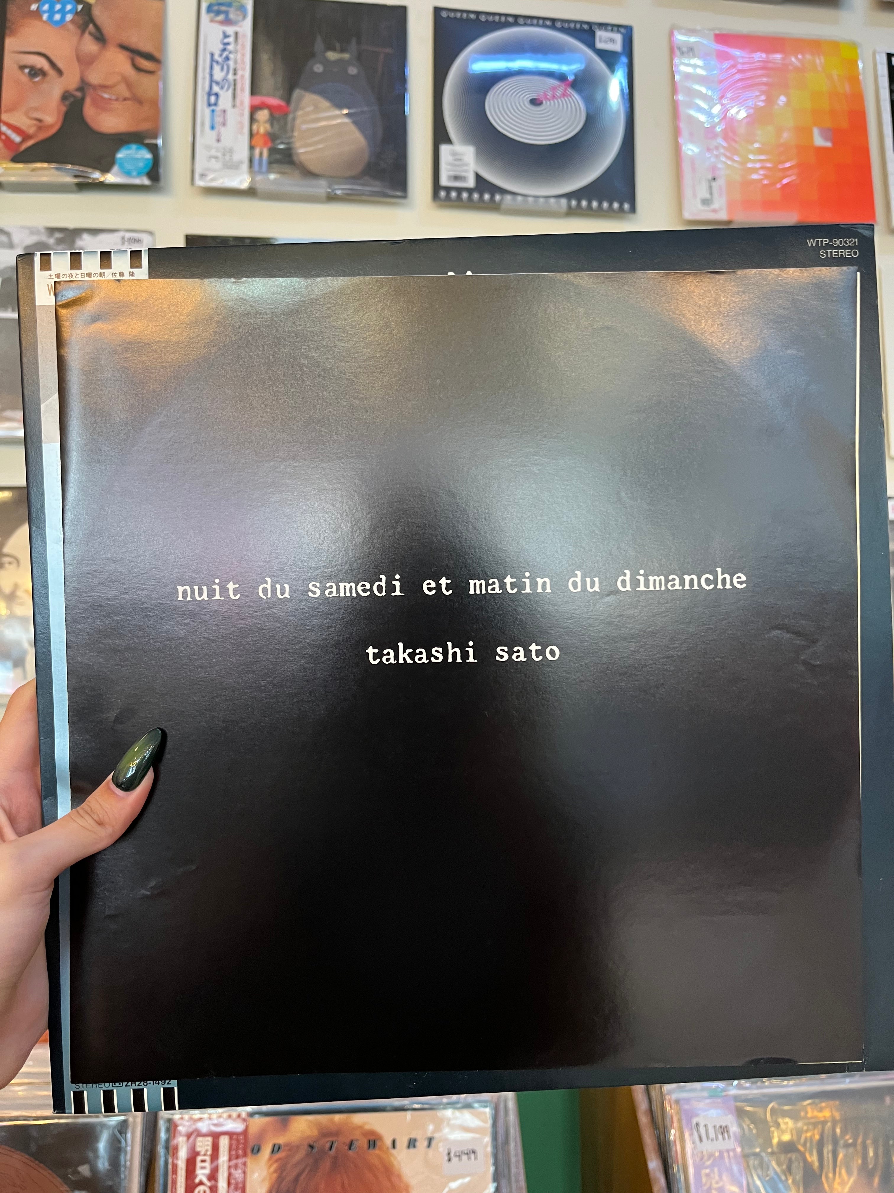 Takashi Sato - Nuit Du Samedi Et Matin Du Dimanche (JP-1985)