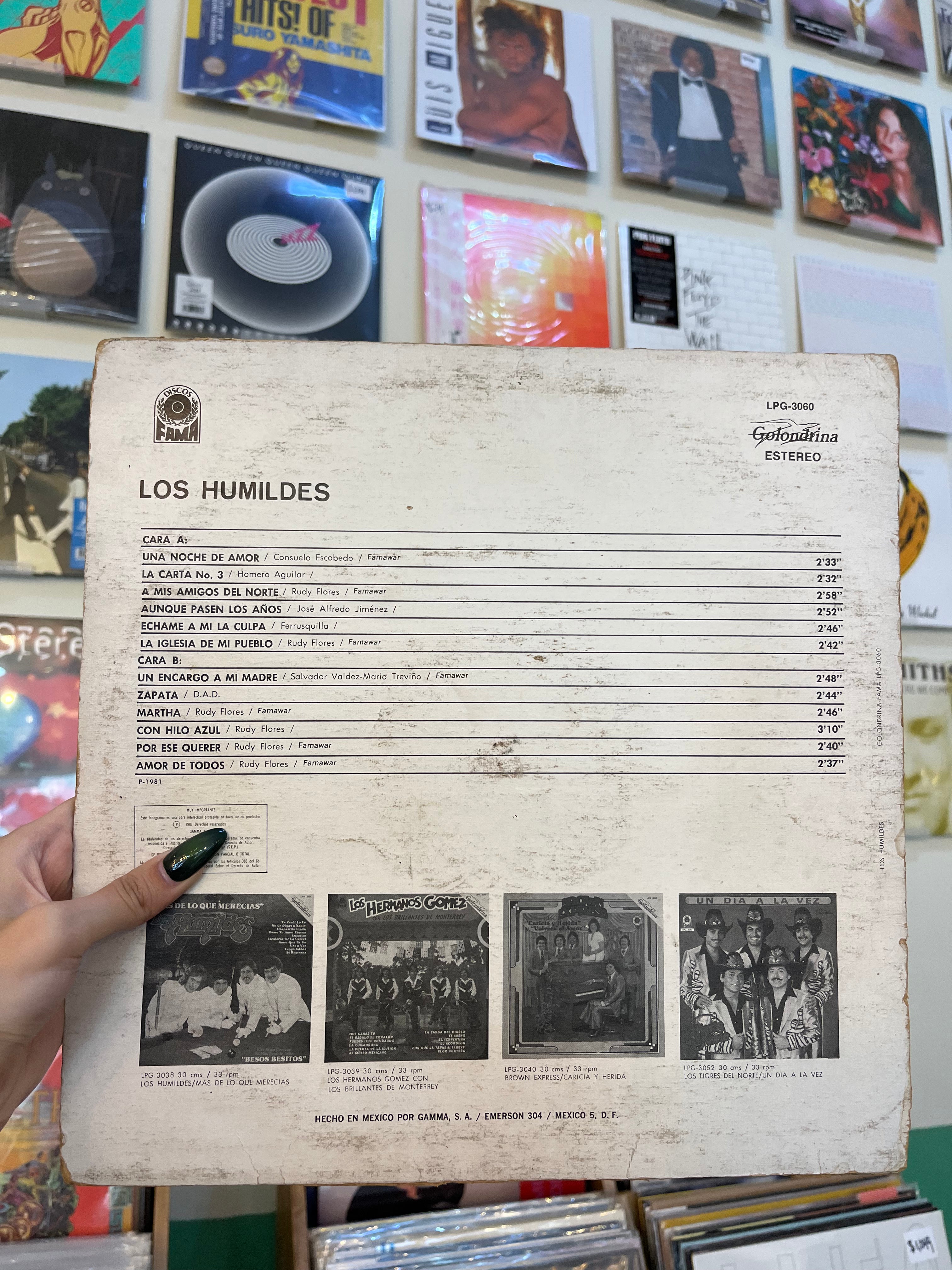 Los Humildes – A Mis Amigos Del Norte (MX-1980)