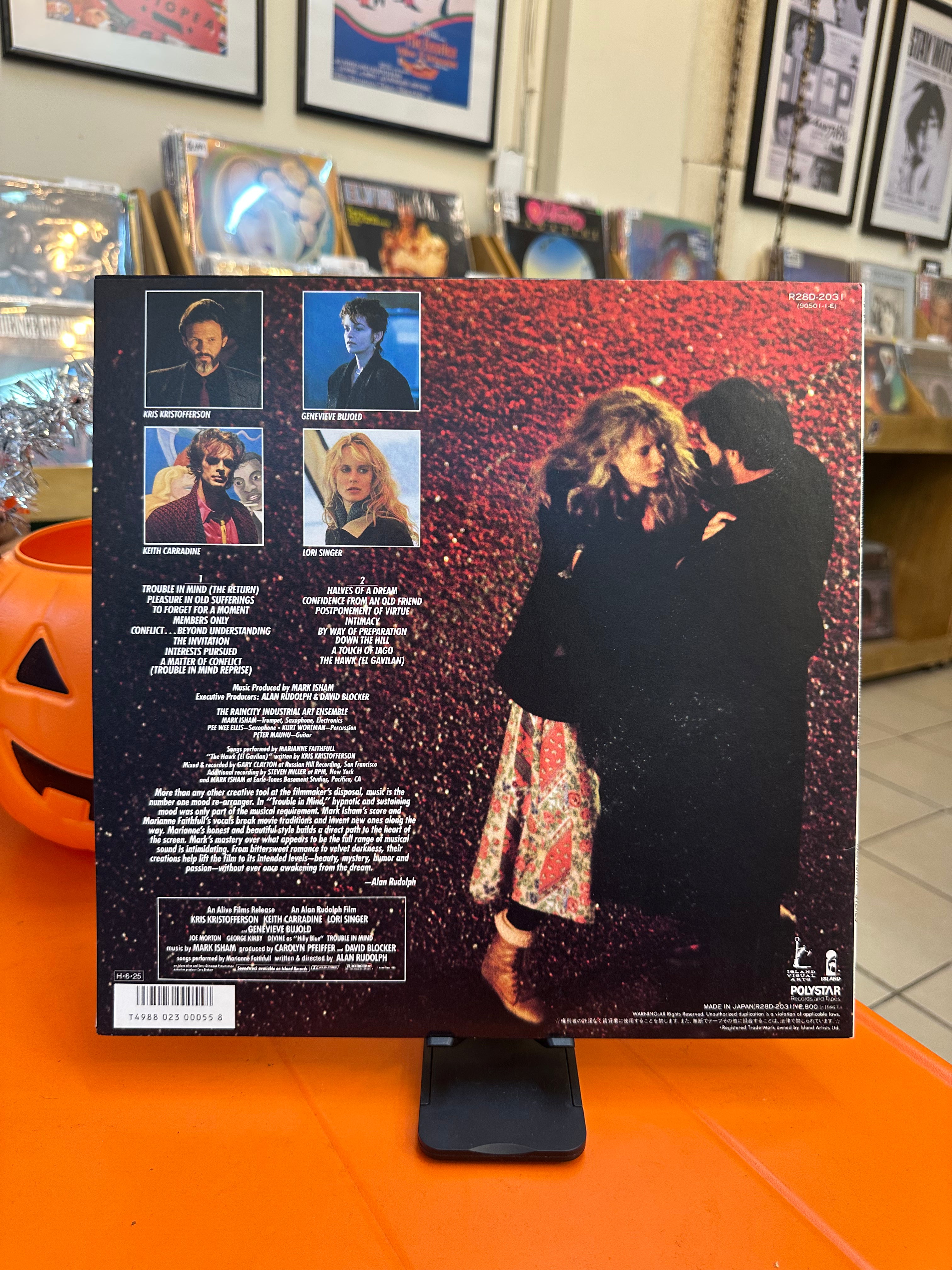 Mark Isham / Marianne Faithfull – Trouble In Mind (Original Motion Picture Soundtrack) (JPN-1986)