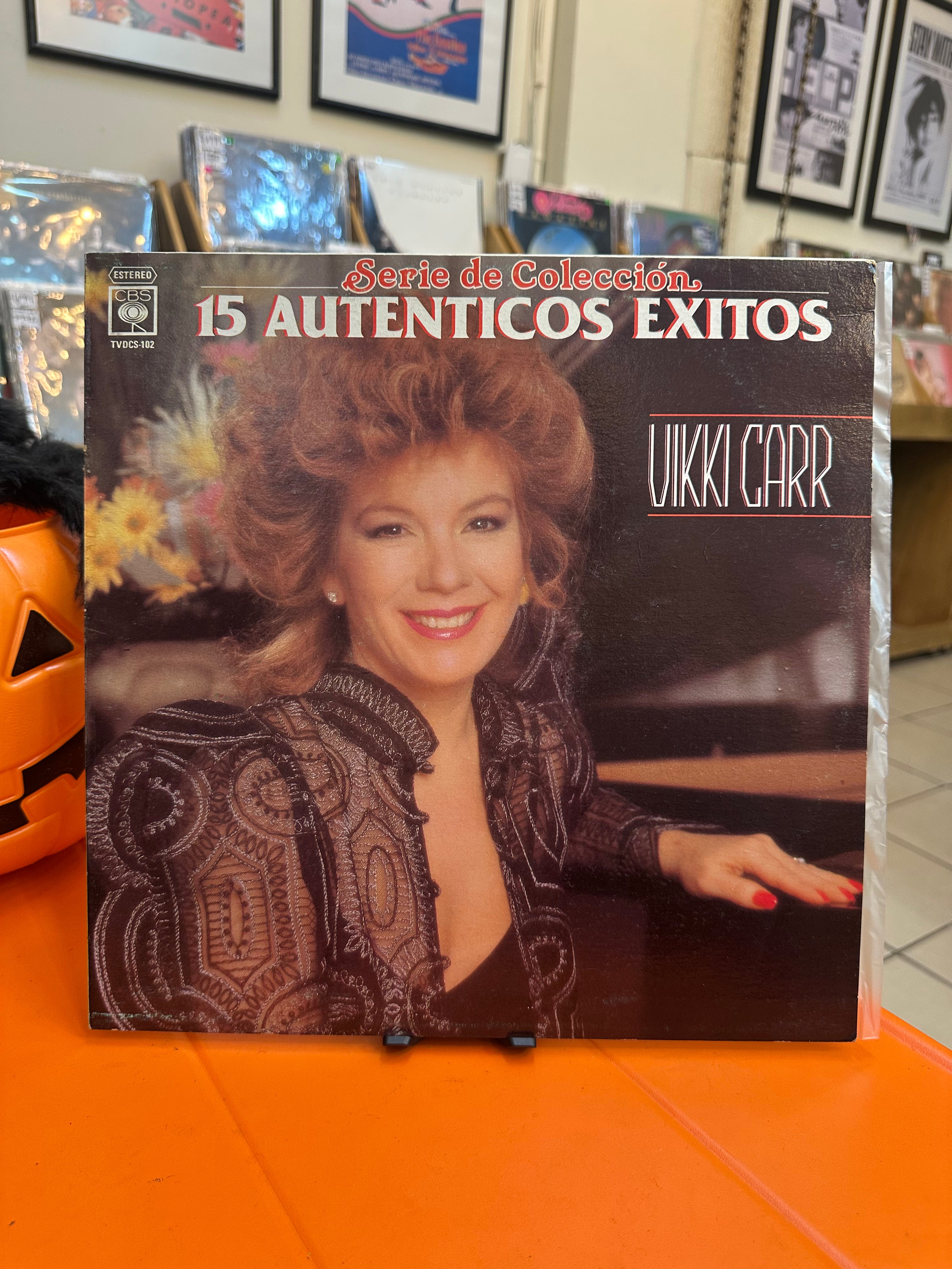 Vikki Carr – 15 Auténticos Éxitos (MX-1983)