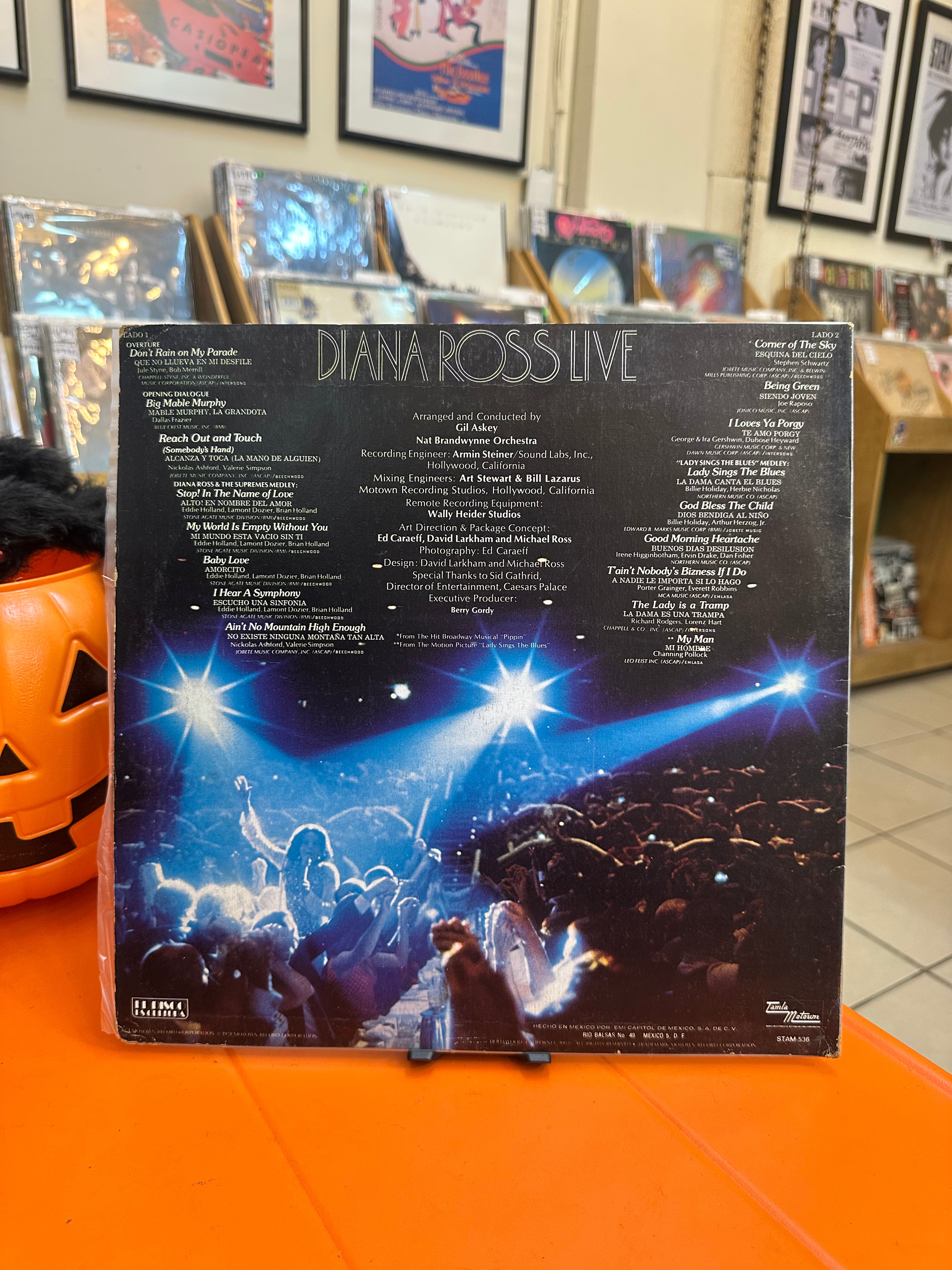 Diana Ross – Diana Ross Live (At Caesars Palace) (MX-1977)