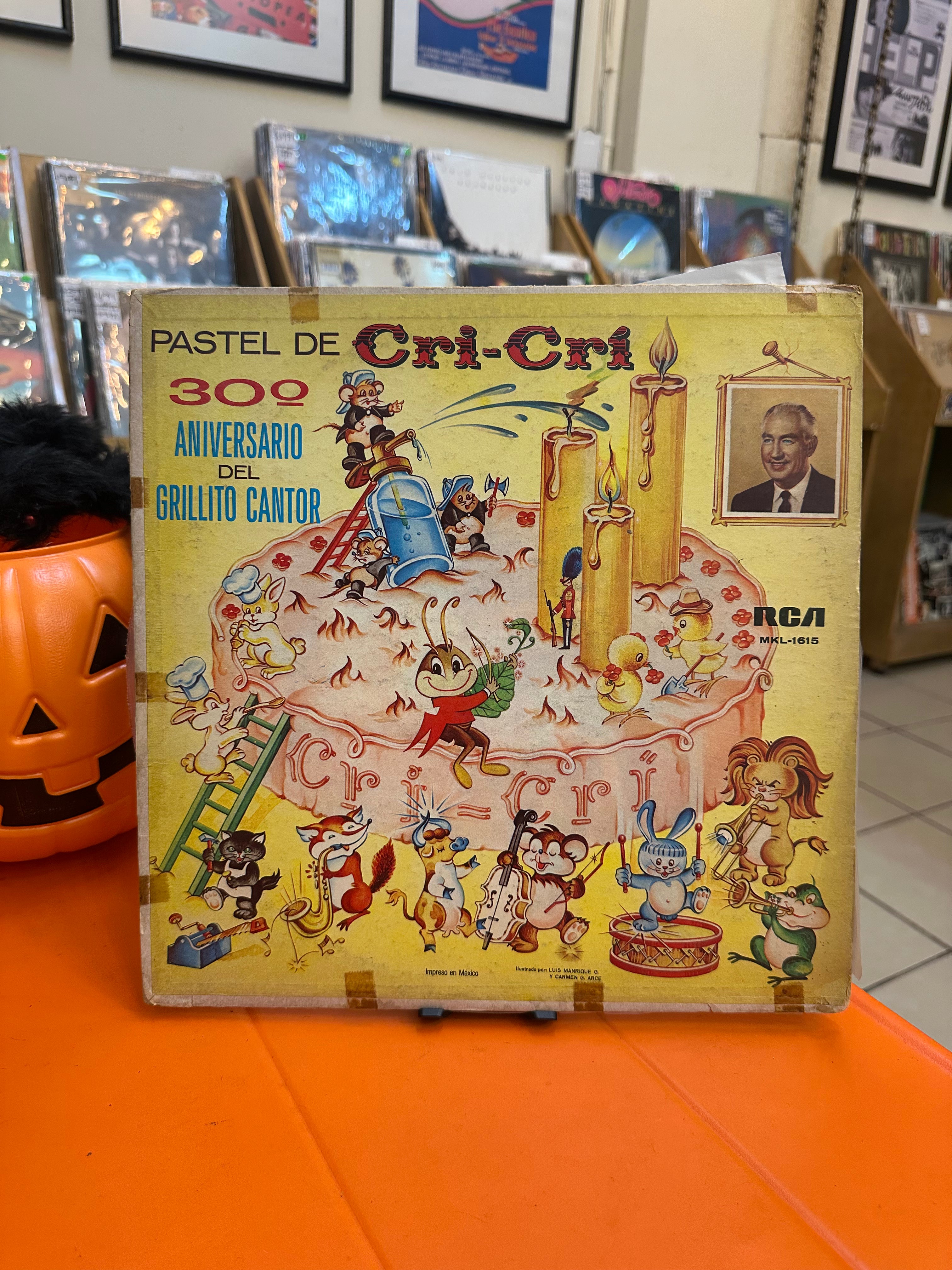 Cri-Cri – Pastel De Cri - Cri 30º Aniversario Del Grillo Cantor (MX-1964)