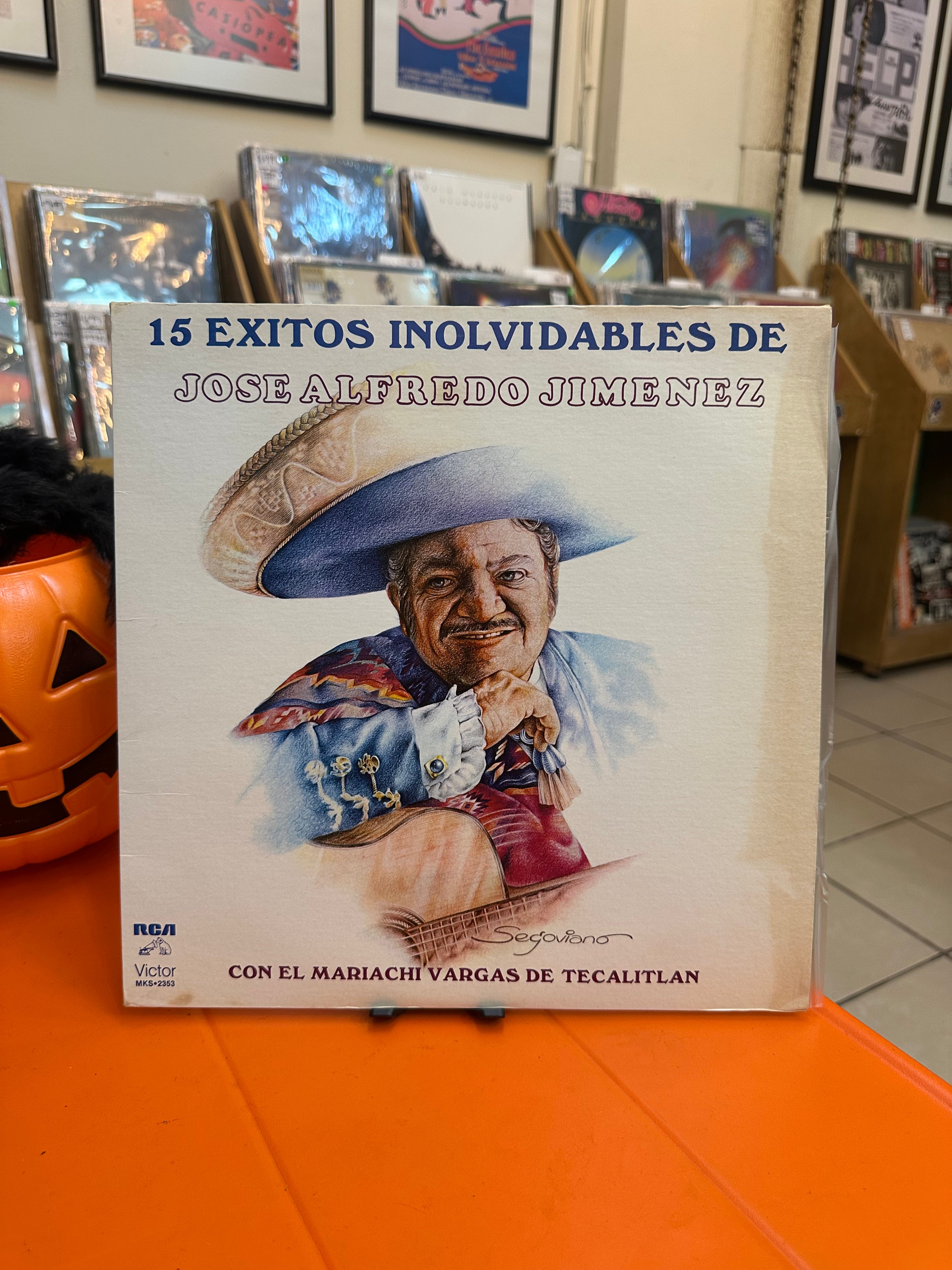 José Alfredo Jiménez Con El Mariachi Vargas De Tecalitlan – 15 Exitos Inolvidables De Jose Alfredo Jimenez (MX-1983)