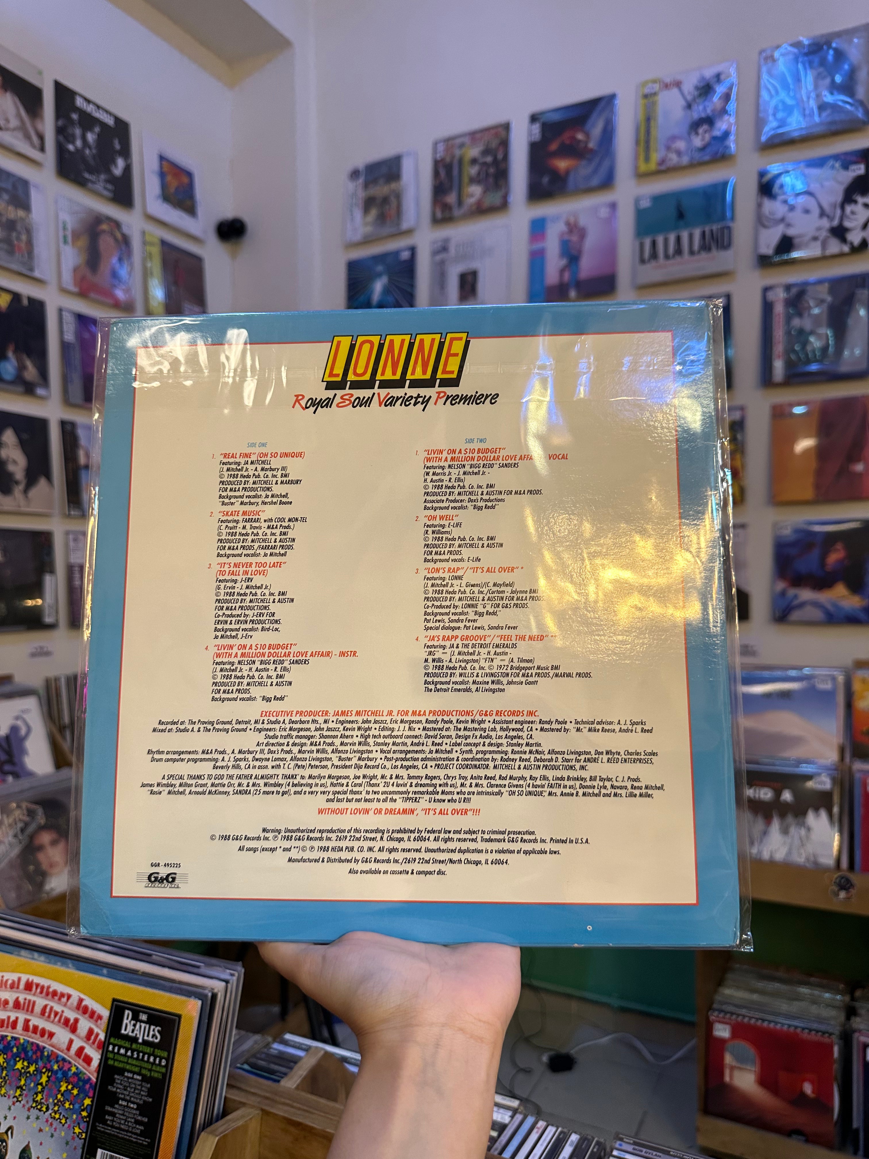 Lonne – Royal Soul Variety Premiere (USA-1988)