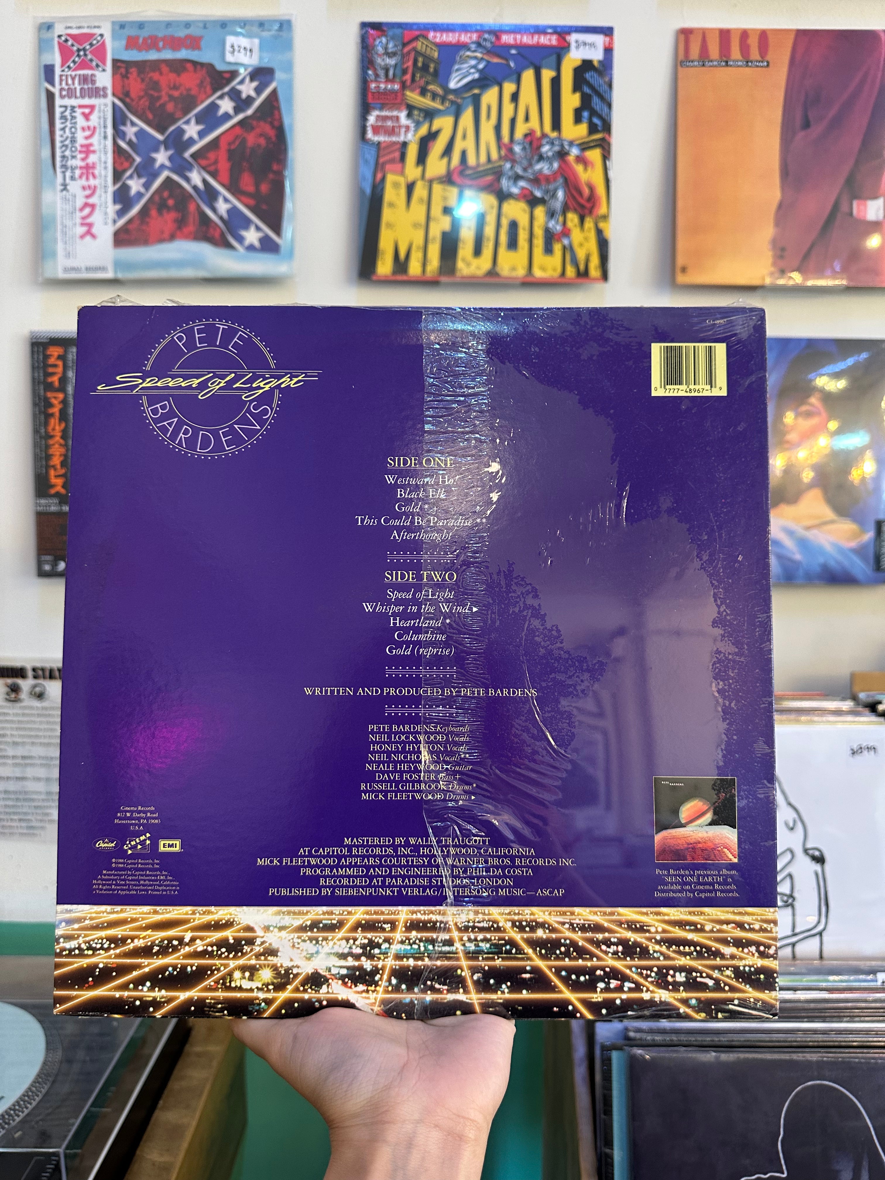Pete Bardens* – Speed Of Light