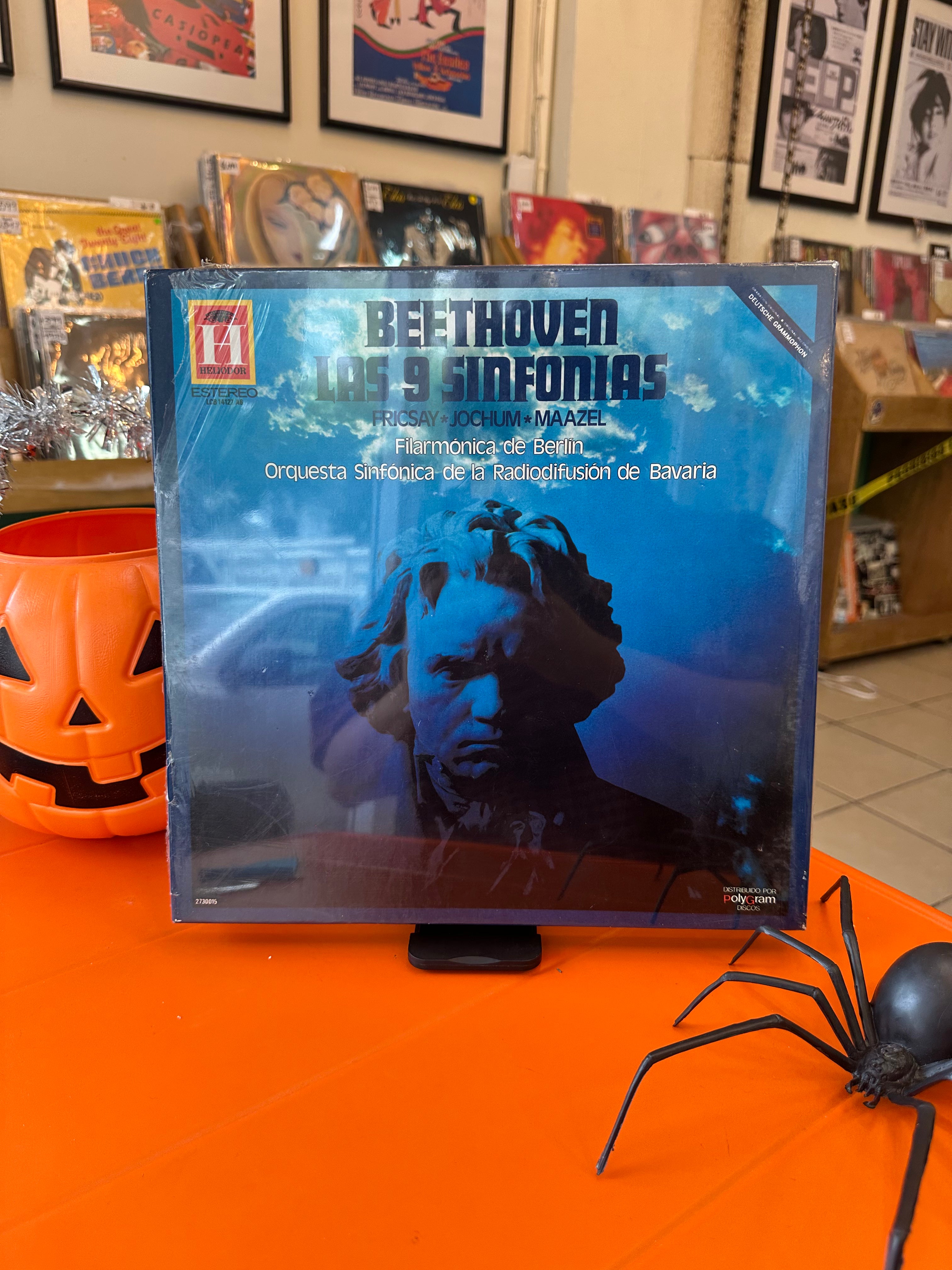 Beethoven - Fricsay, Jochum, Maazel, Orchestre Philharmonique De Berlin, Orchestre Symphonique De La Radiodiffusion Bavaroise – 9 Symphonies (MX-1979)
