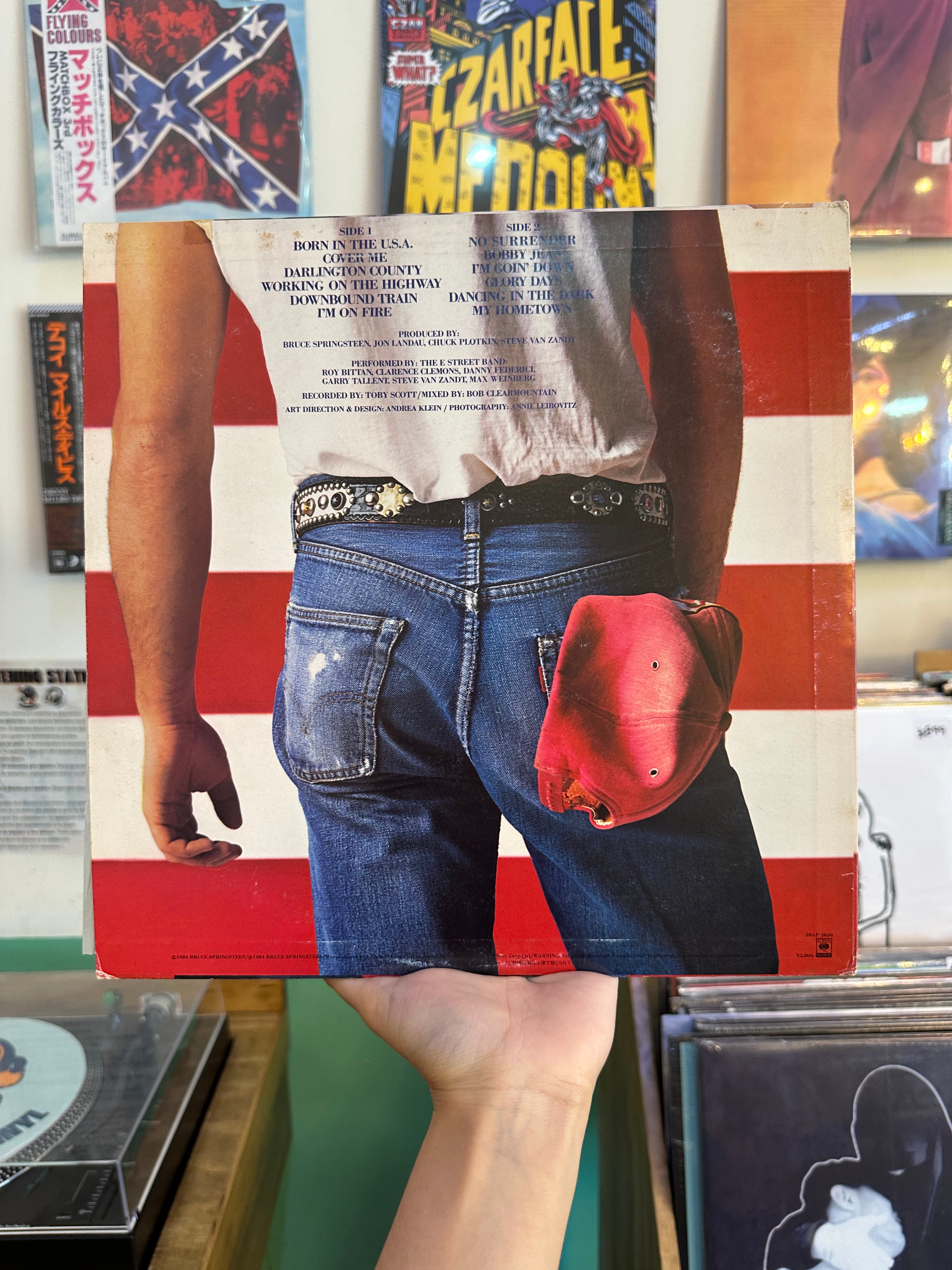 Bruce Springsteen – Born In The U.S.A. (JPN-1984)