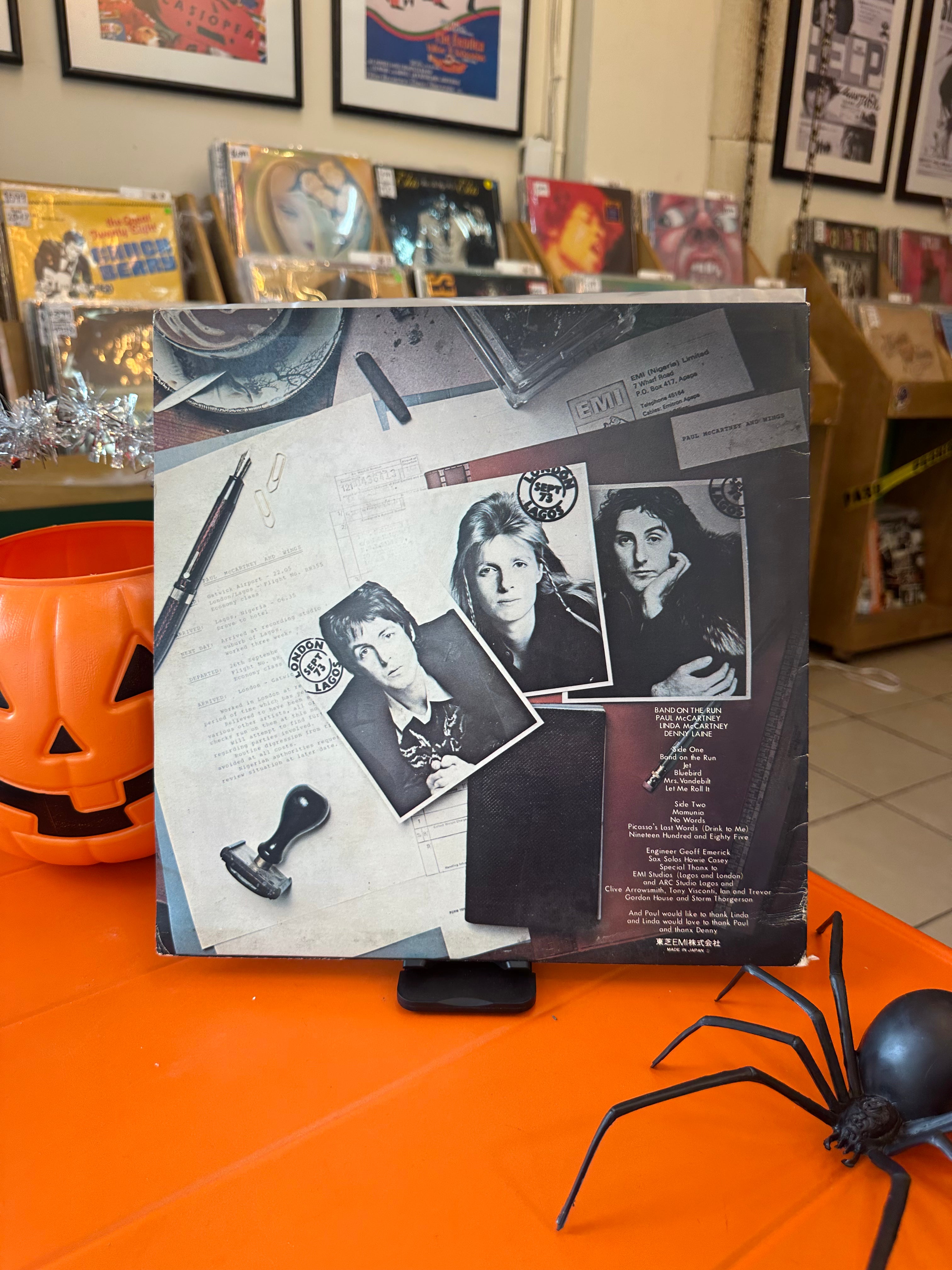 Paul McCartney And Wings – Band On The Run (JPN-1975)