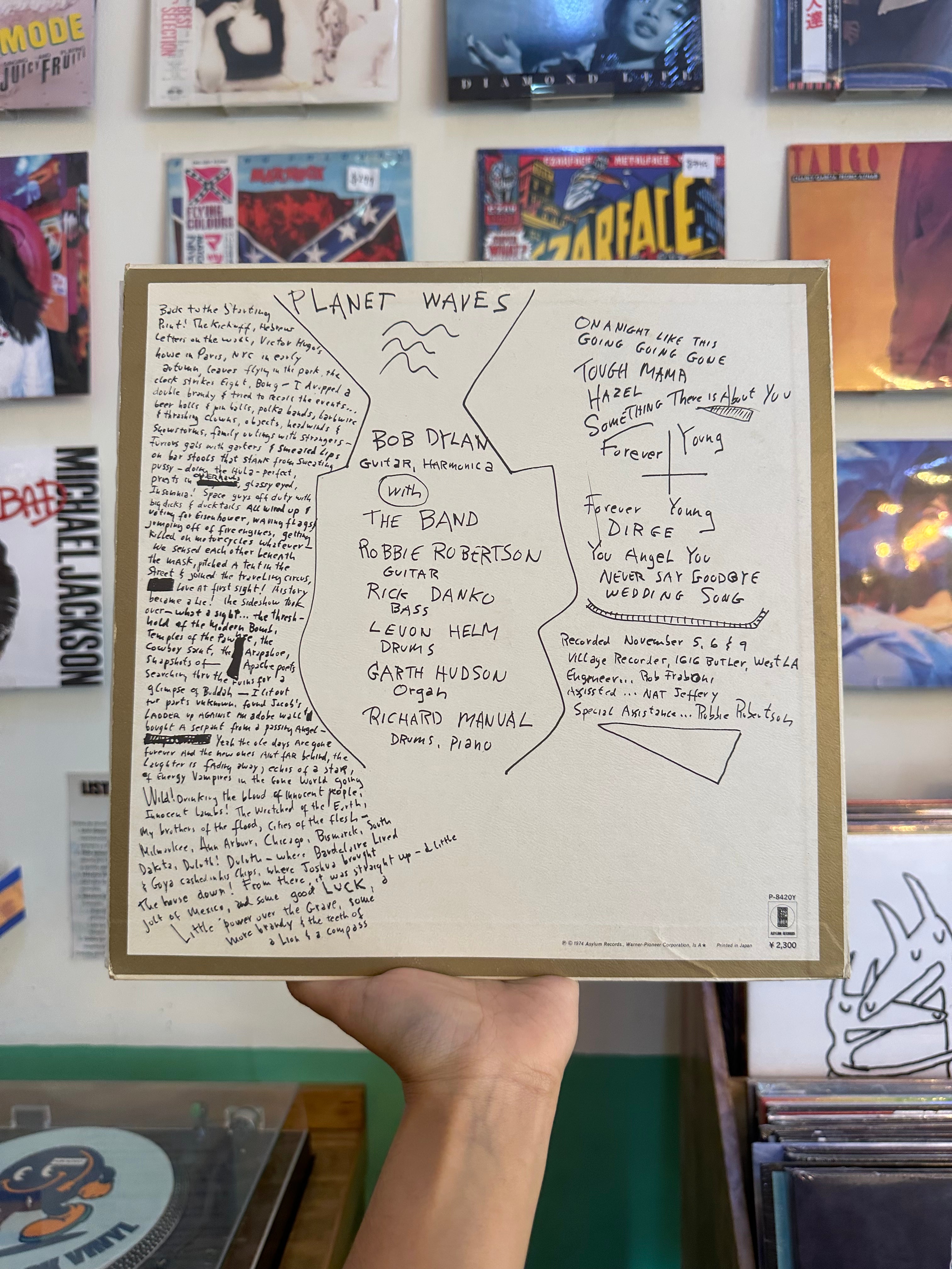 Bob Dylan – Planet Waves (JPN-1974)