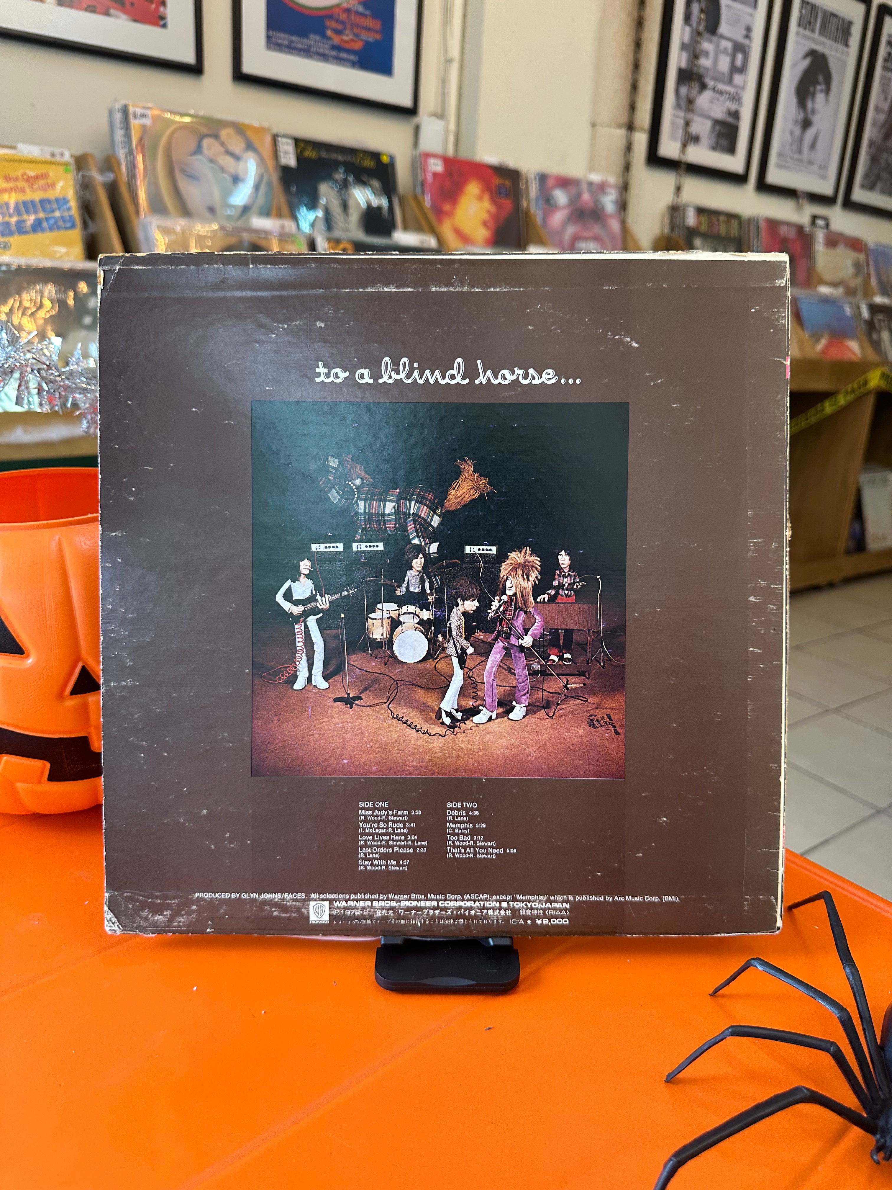 Faces – A Nod's As Good As A Wink...To A Blind Horse (JPN-1972)