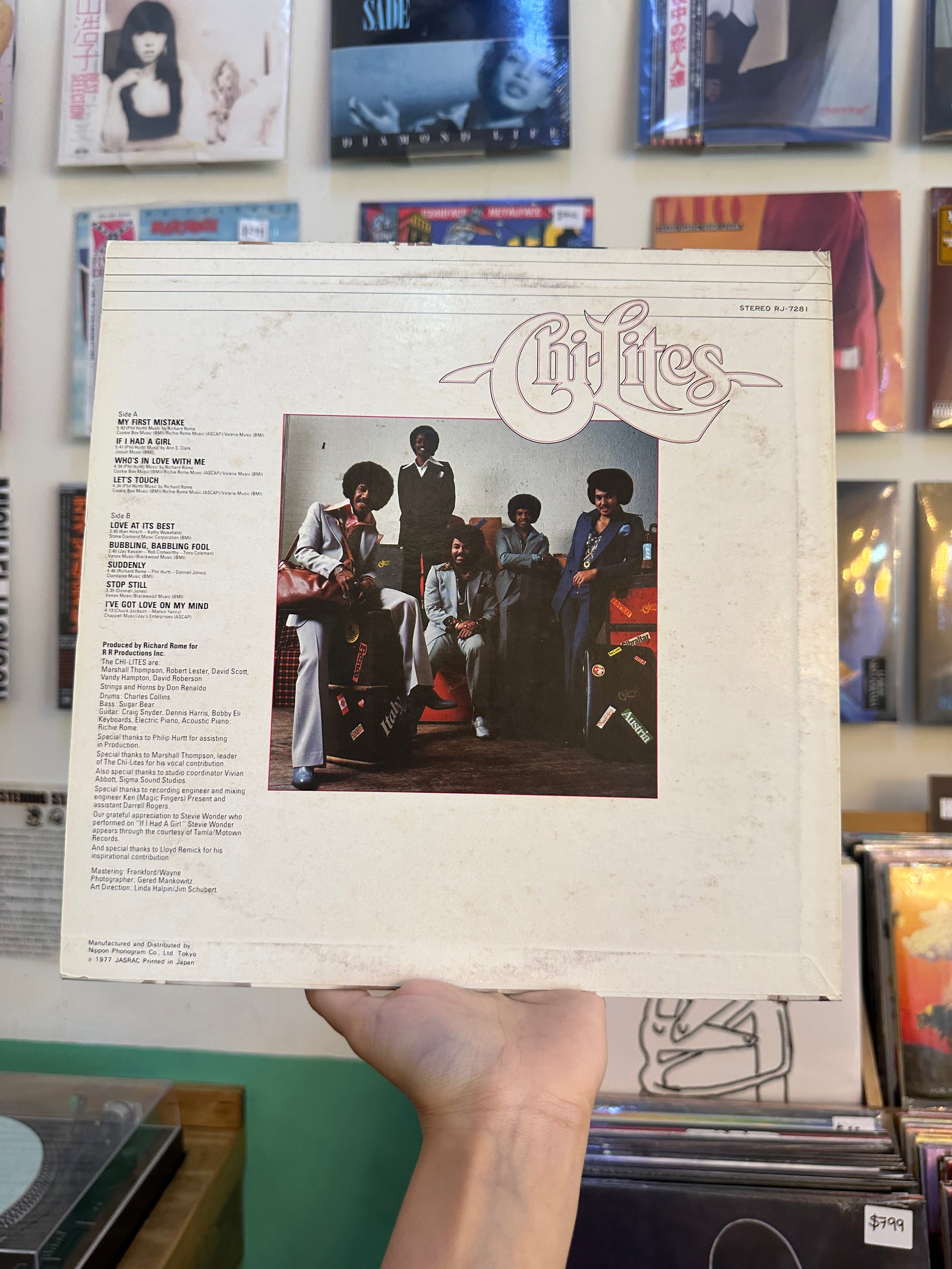 The Chi-Lites – The Fantastic Chi-Lites (JPN-1977)