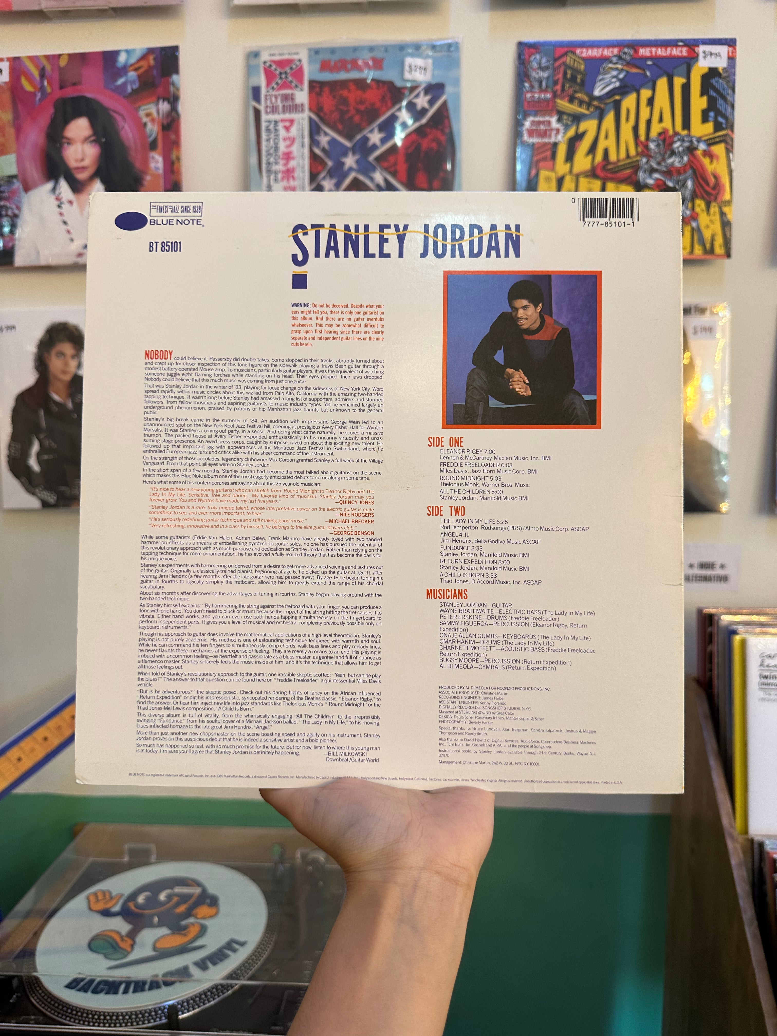 Stanley Jordan – Magic Touch (USA-1985)