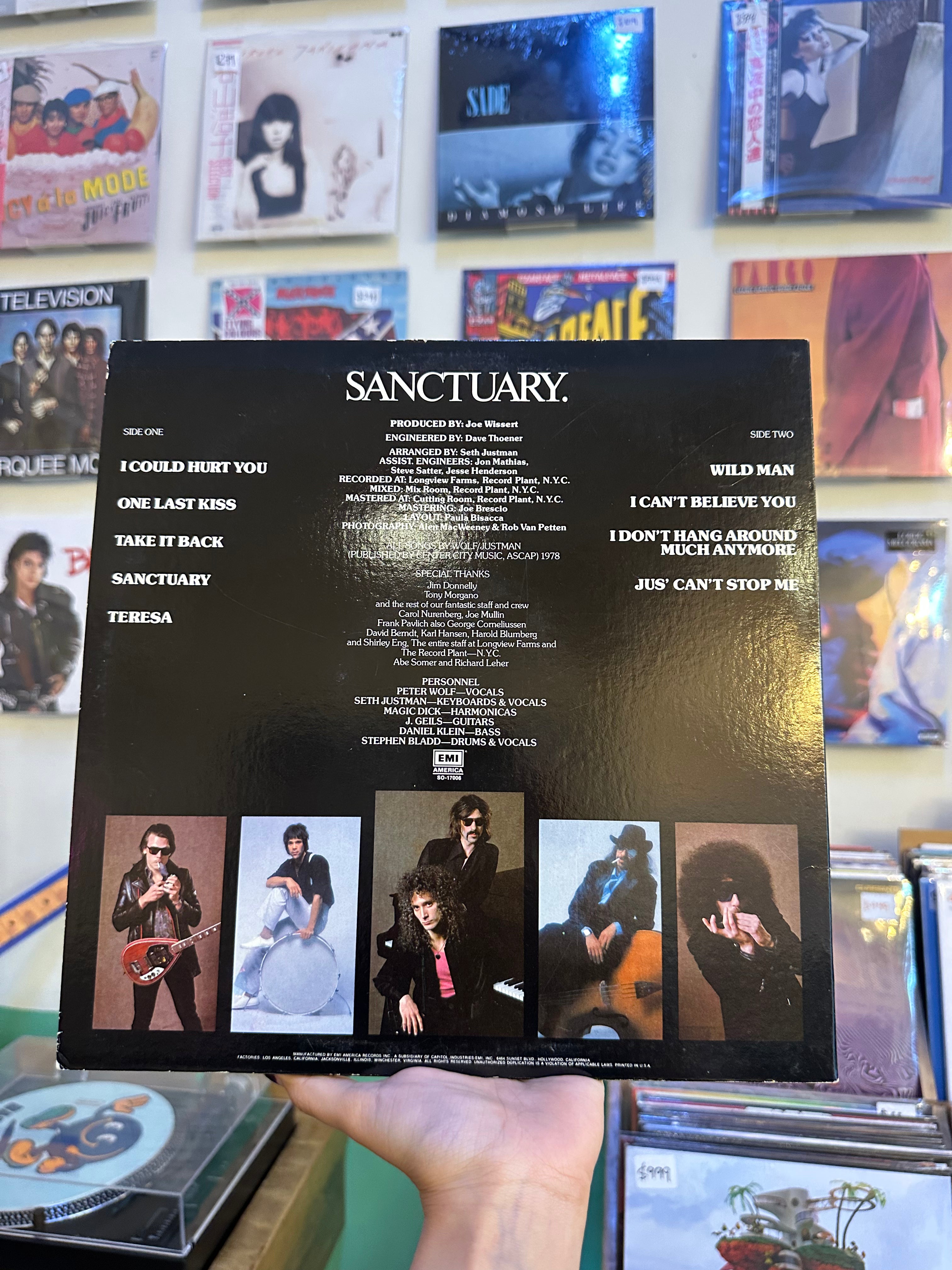 The J. Geils Band – Sanctuary. (USA-1978)