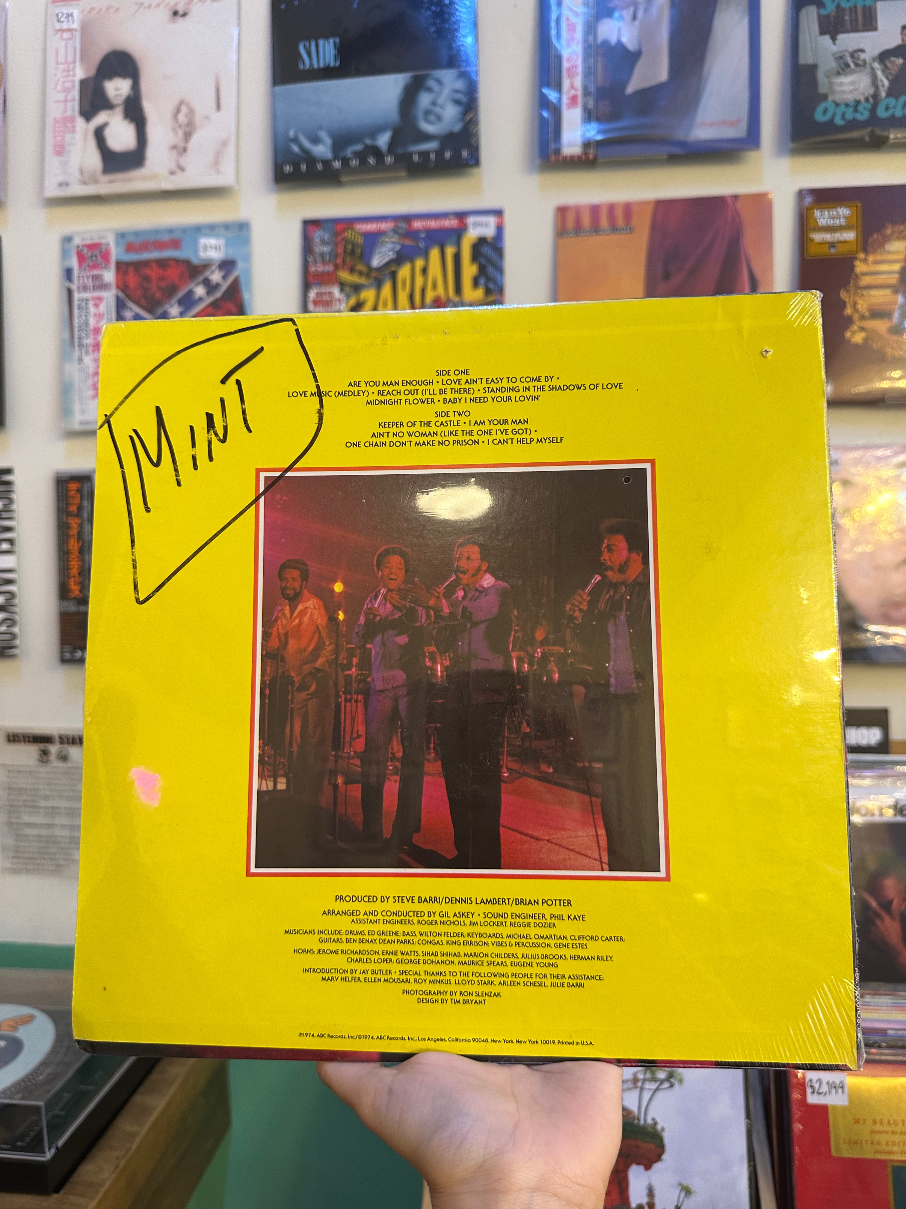 Four Tops – Live & In Concert (USA-1974)